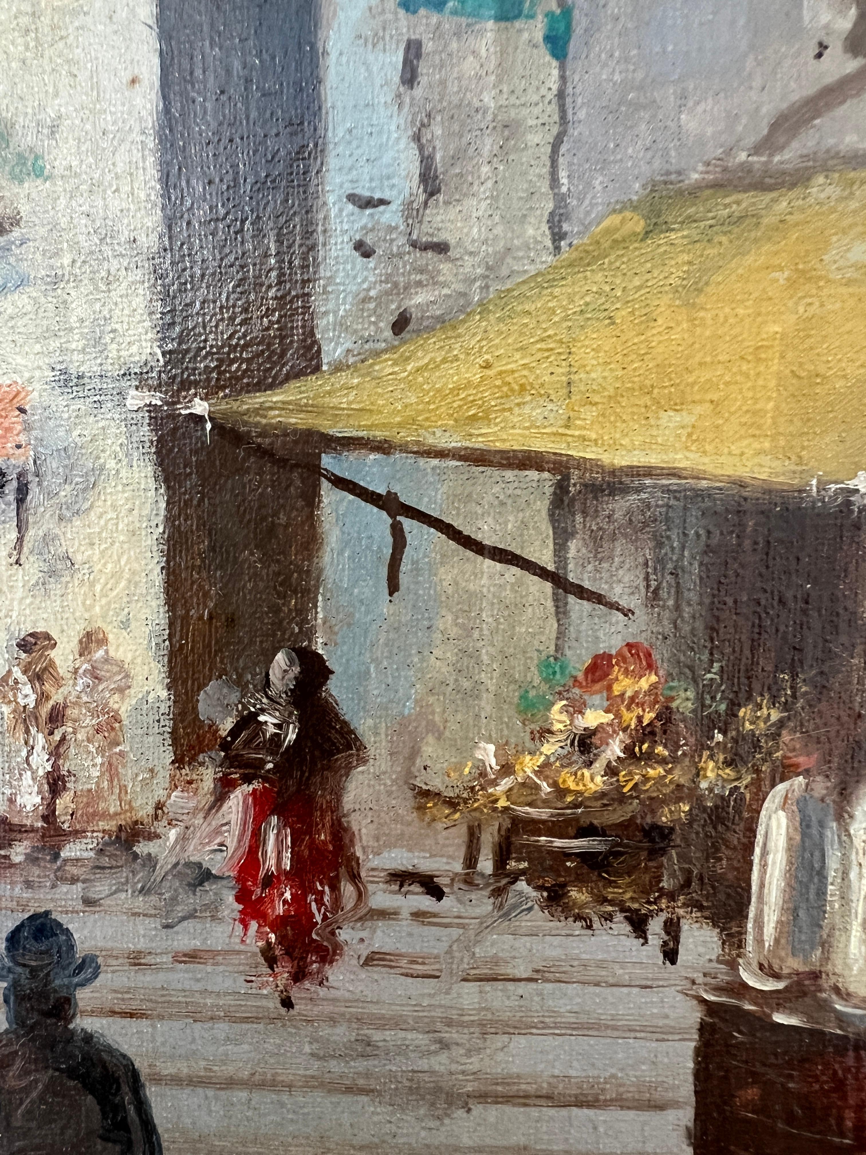 Meuble de rangement en vieux châtaignier de Naples et antiquaire en vente 2