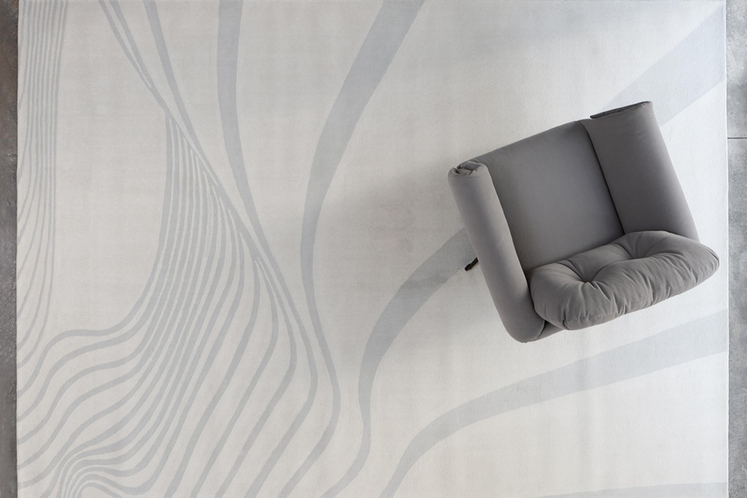 „Oscar“-Teppich, inspiriert von Oscar Niemeyer (Brasilianisch) im Angebot