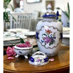 Vintage German Porcelain Lidded Urn by Oscar Schlegelmilch