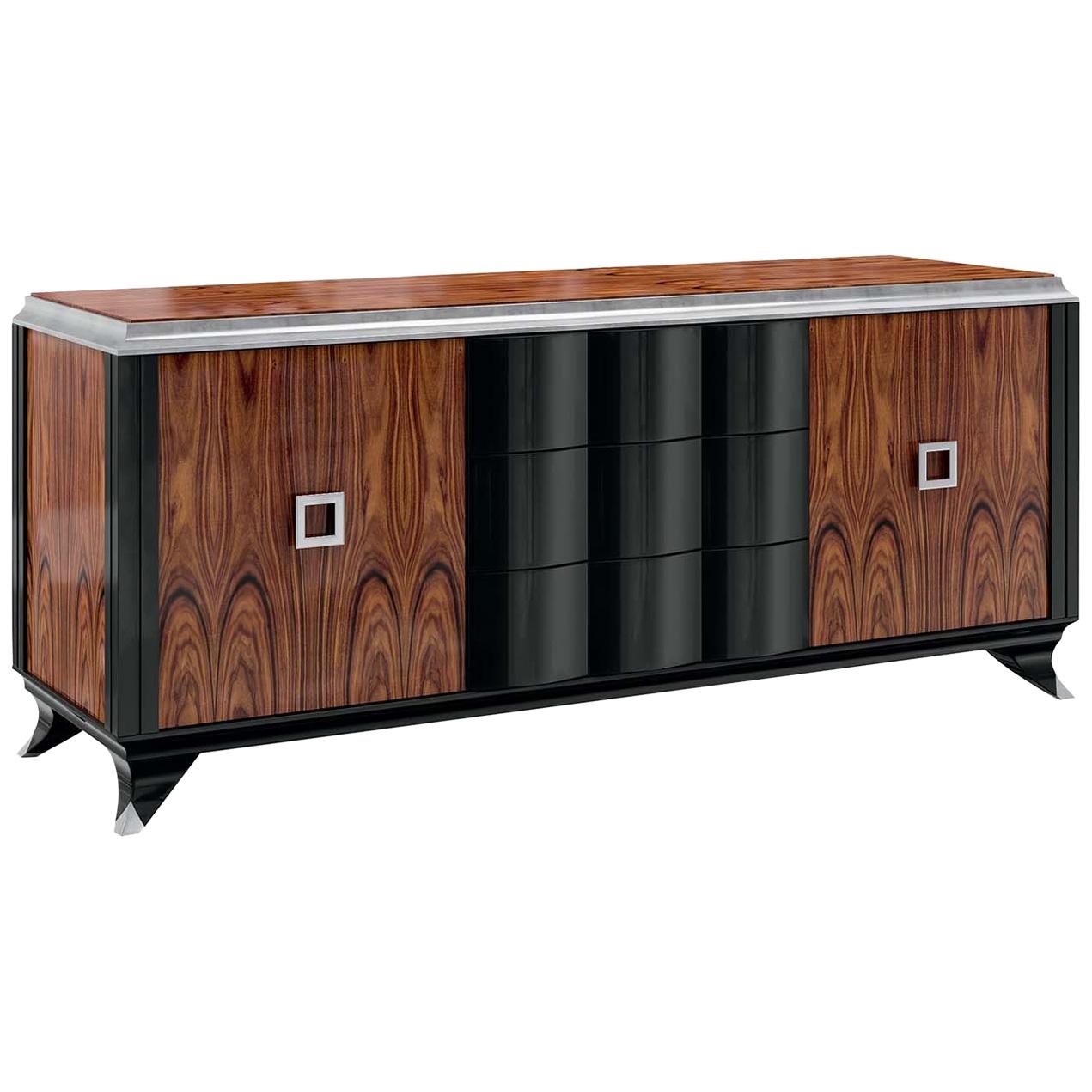 Oscar Sideboard with 2 Doors and 3 Drawers For Sale