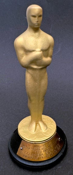 «Estatuilla del Óscar por el 15.º aniversario de Columbia Pictures», 1935, Hollywood