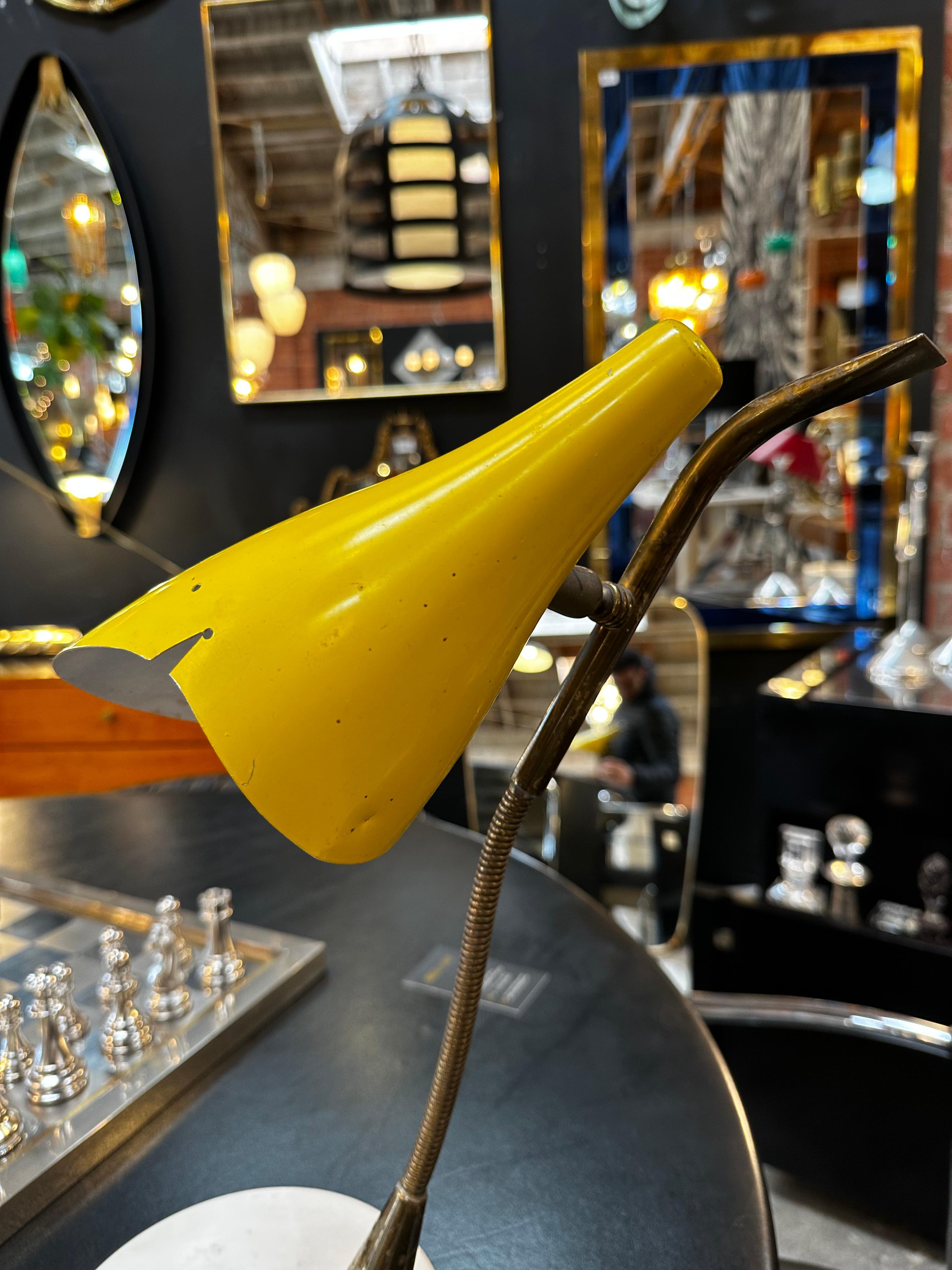 Italian Oscar Torlasco 1950 Table Lamp