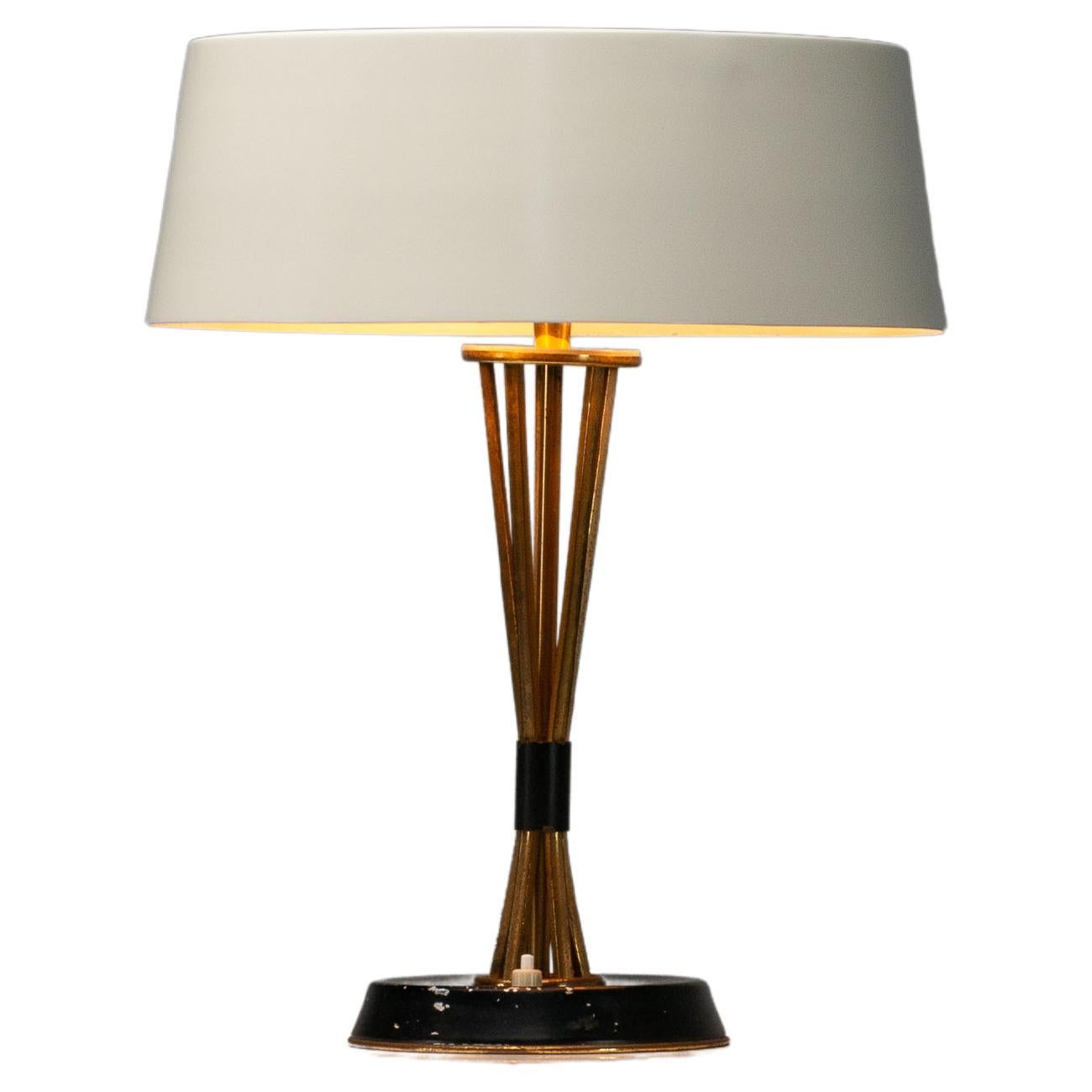 Lampe de table réglable Oscar Torlasco Lumi Italie 1950