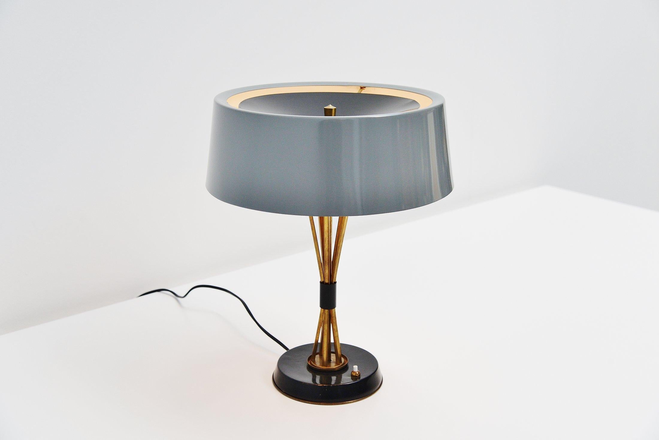 Mid-Century Modern Oscar Torlasco Adjustable Table Lamp Lumi, Italy, 1960