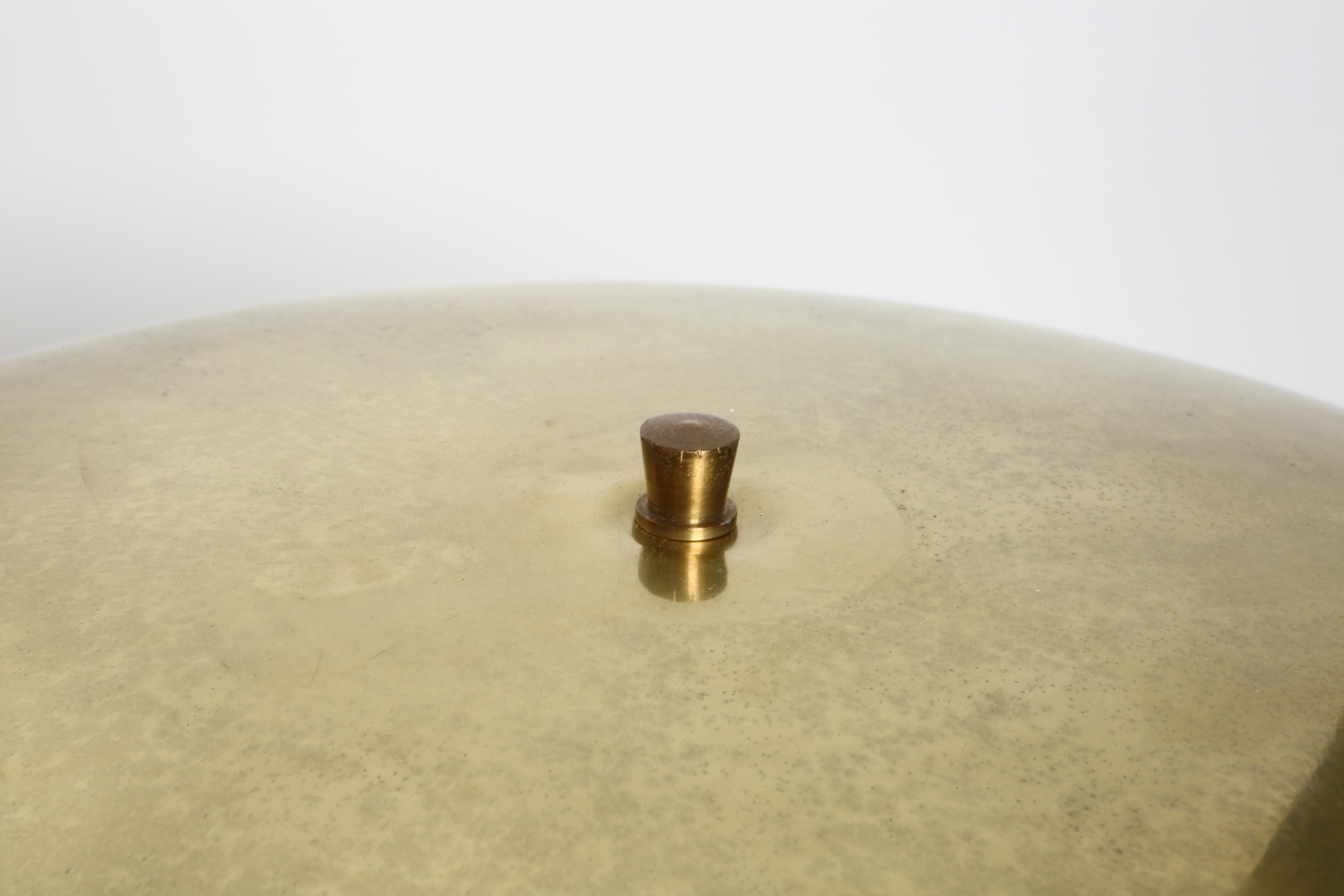 Lampe de table en laiton attribuée à Oscar Torlasco, Italie, années 1960 en vente 3
