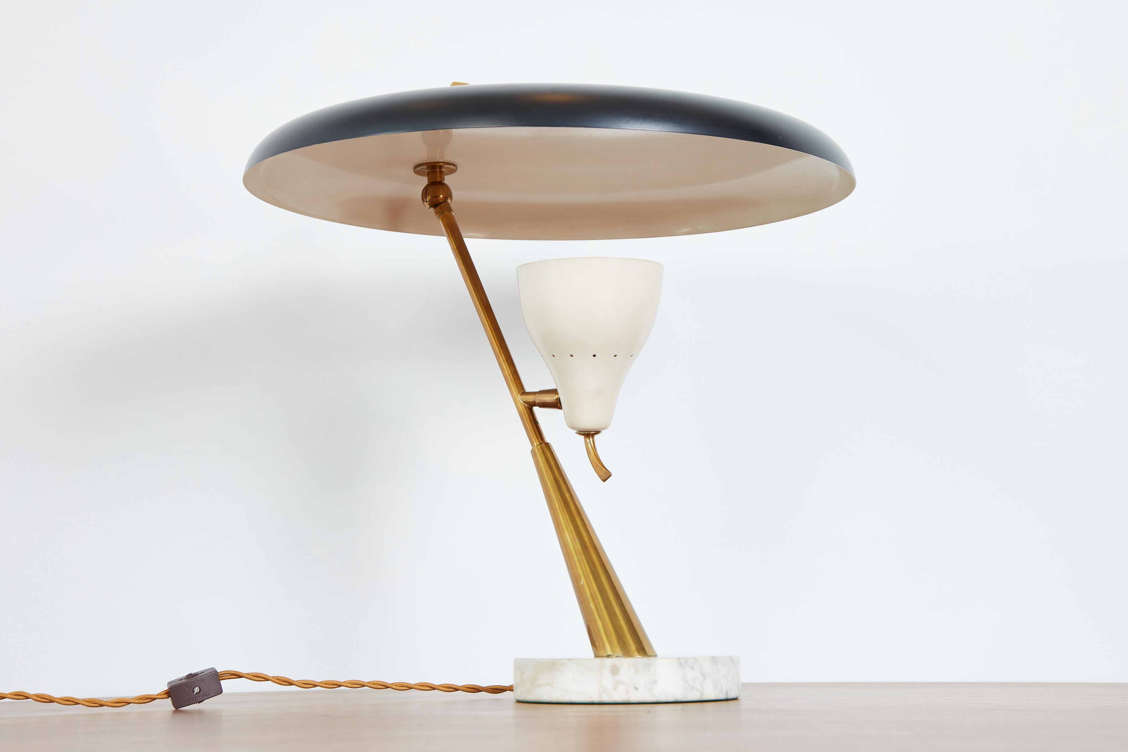 Mid-20th Century Oscar Torlasco attributed Table Lamp For Sale
