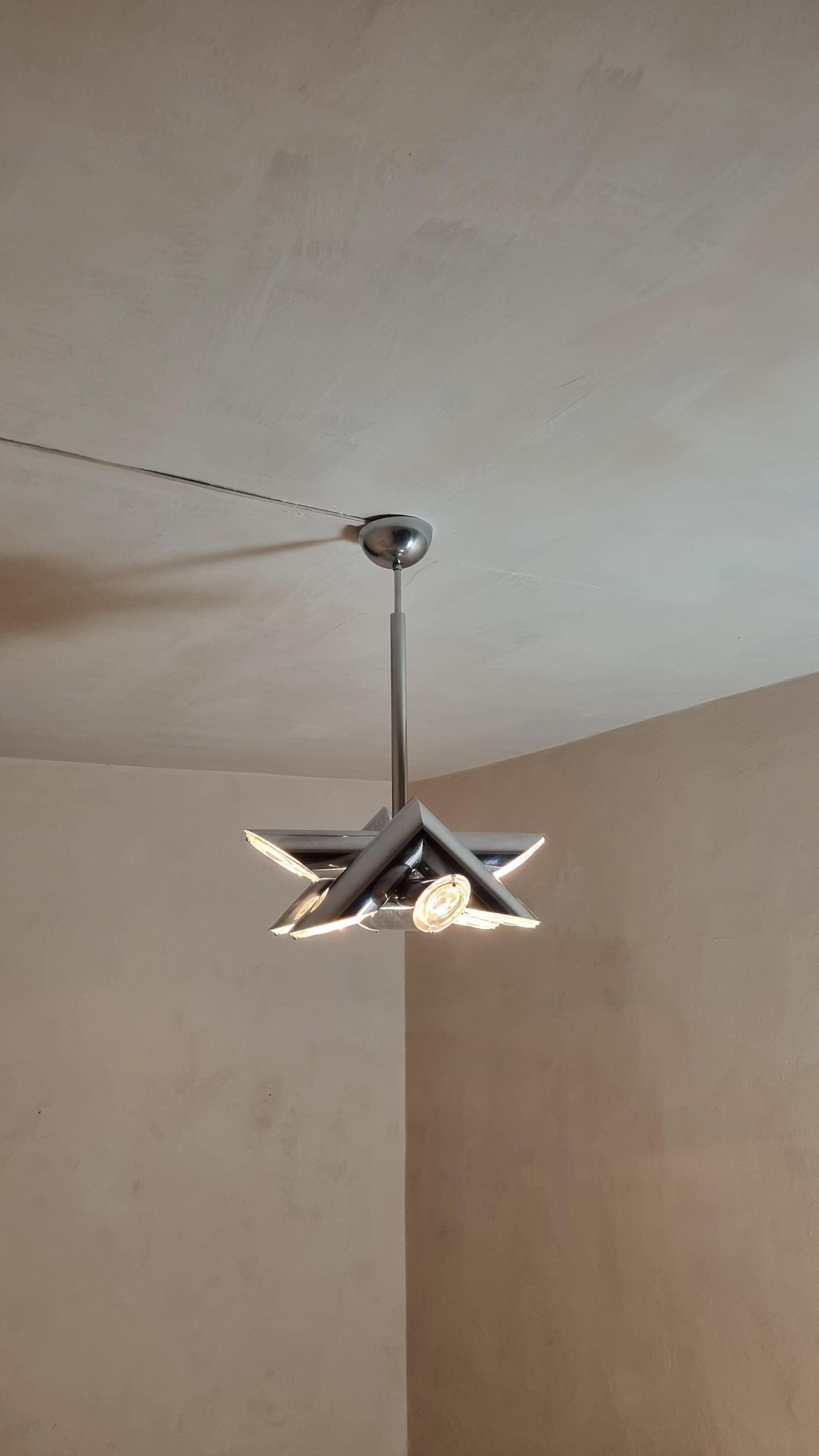 Mid-20th Century Oscar Torlasco ceiling lamp for Stilkronen 1960 For Sale