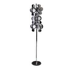 Oscar Torlasco Chrome Floor Lamp