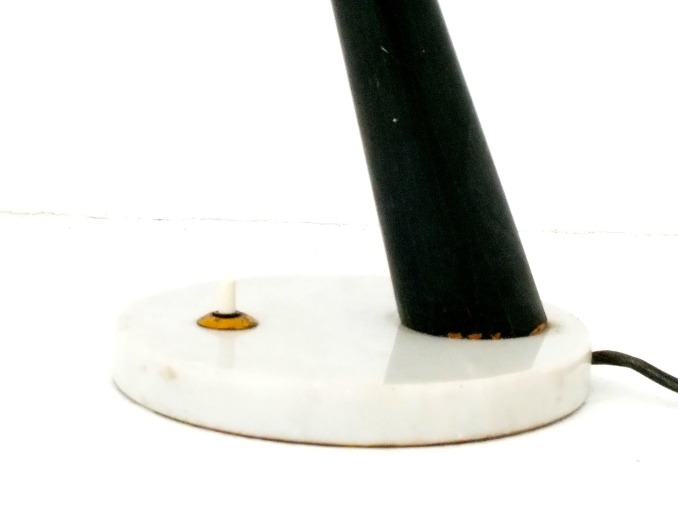 Oscar Torlasco Design para Stilux Italia en Años 55 juego de Dos Lámparas de Mesa de Escritorio mediados del siglo XX