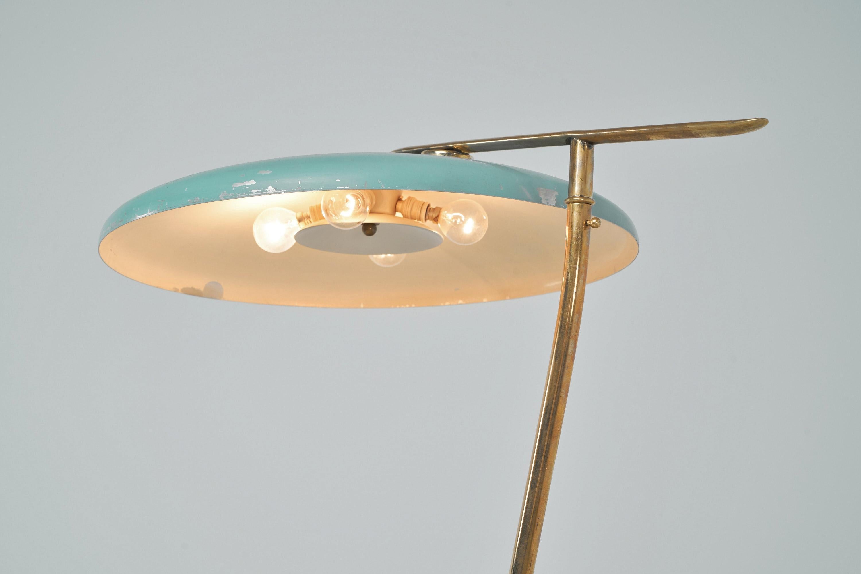 Mid-20th Century Oscar Torlasco Floor Lamp by Lumi, Italy, 1950 For Sale
