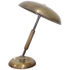 Oscar Torlasco for Lumi, 1950s Italian Midcentury Brass Lamp, 1950s