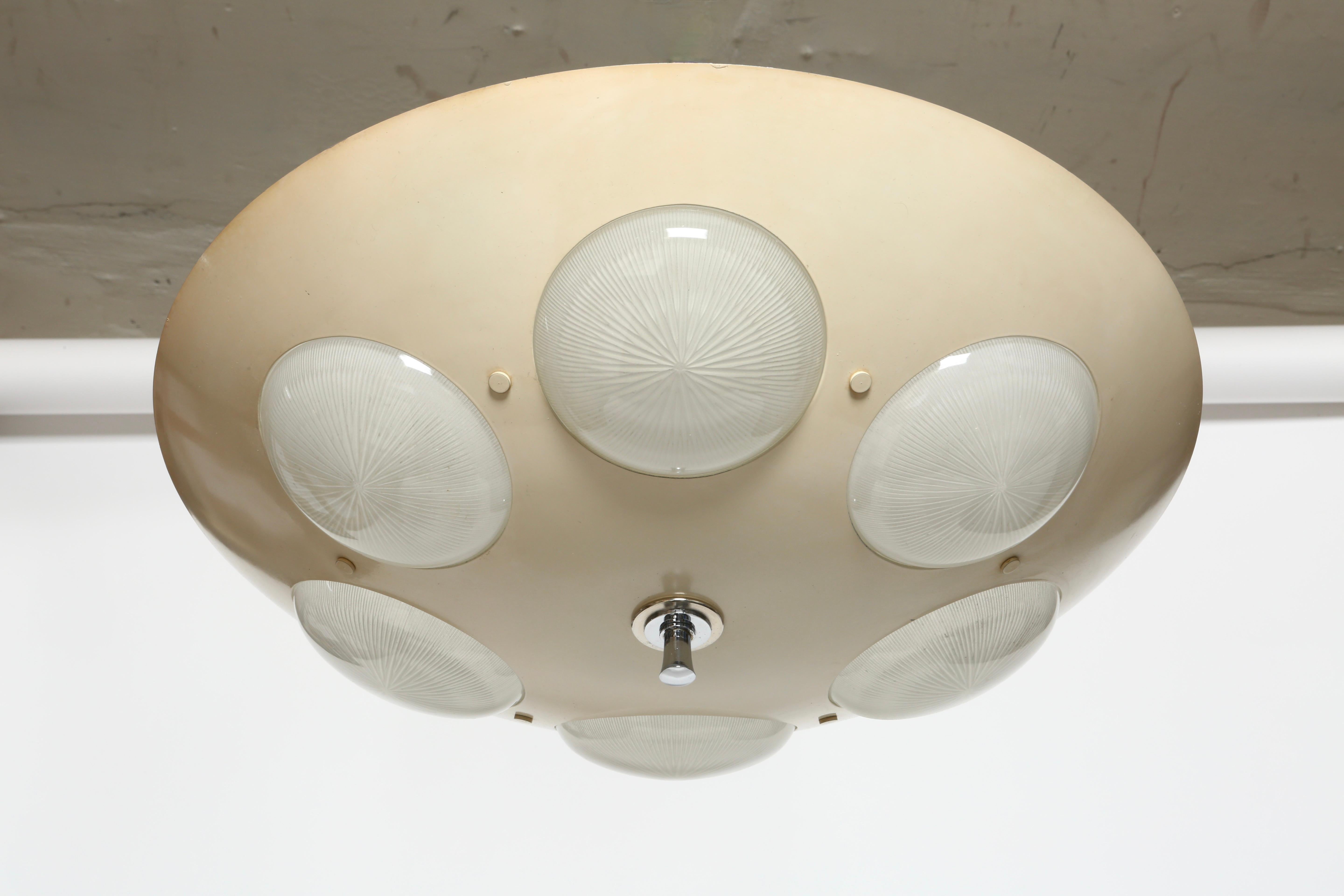 Oscar Torlasco for Lumi attributed ceiling suspension 8