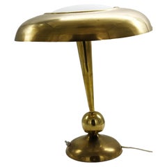 Oscar Torlasco for Lumi Brass Table Lamp, Italy, 1950s