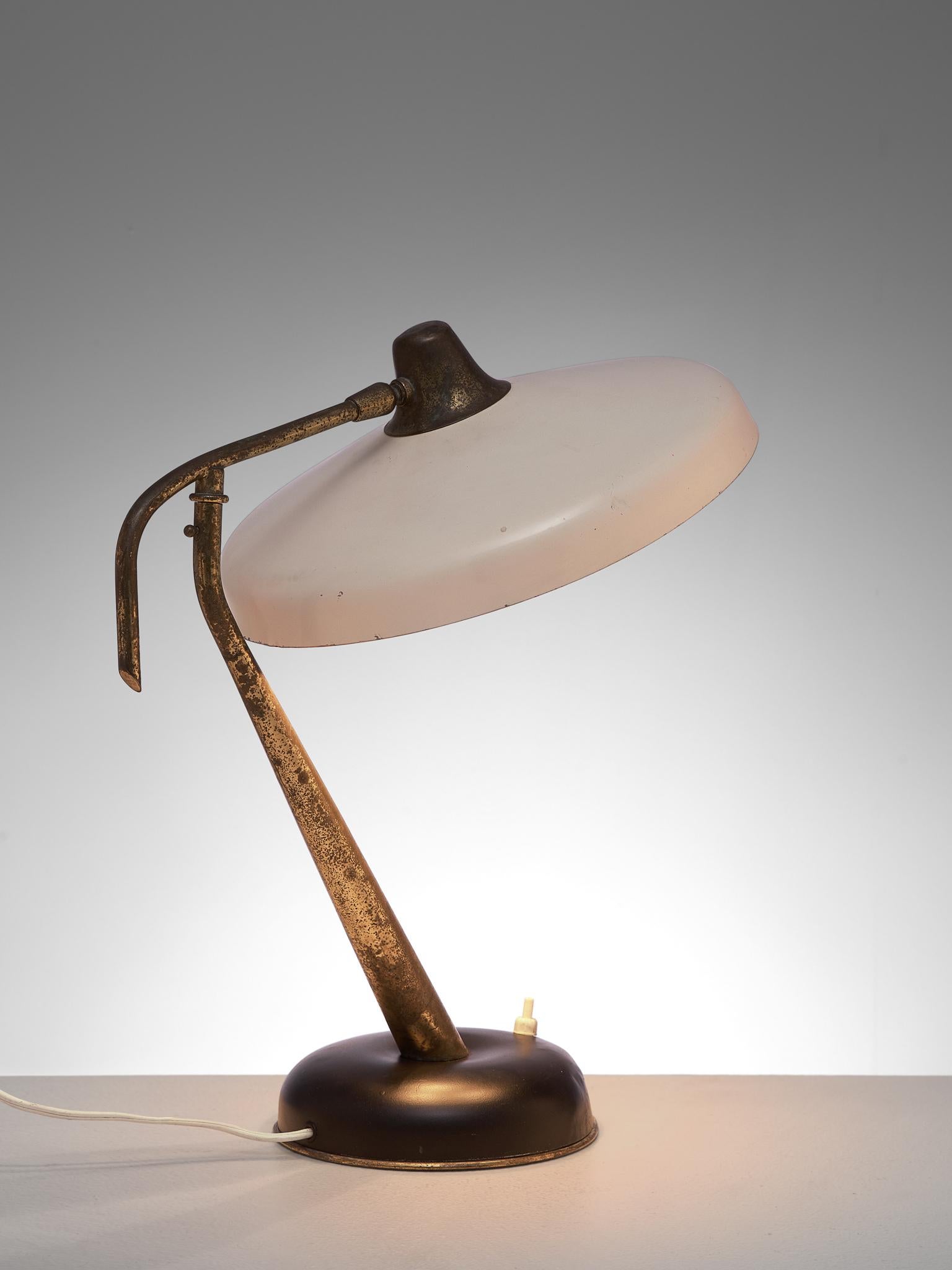 Mid-Century Modern Oscar Torlasco for Lumi Desk Lamp