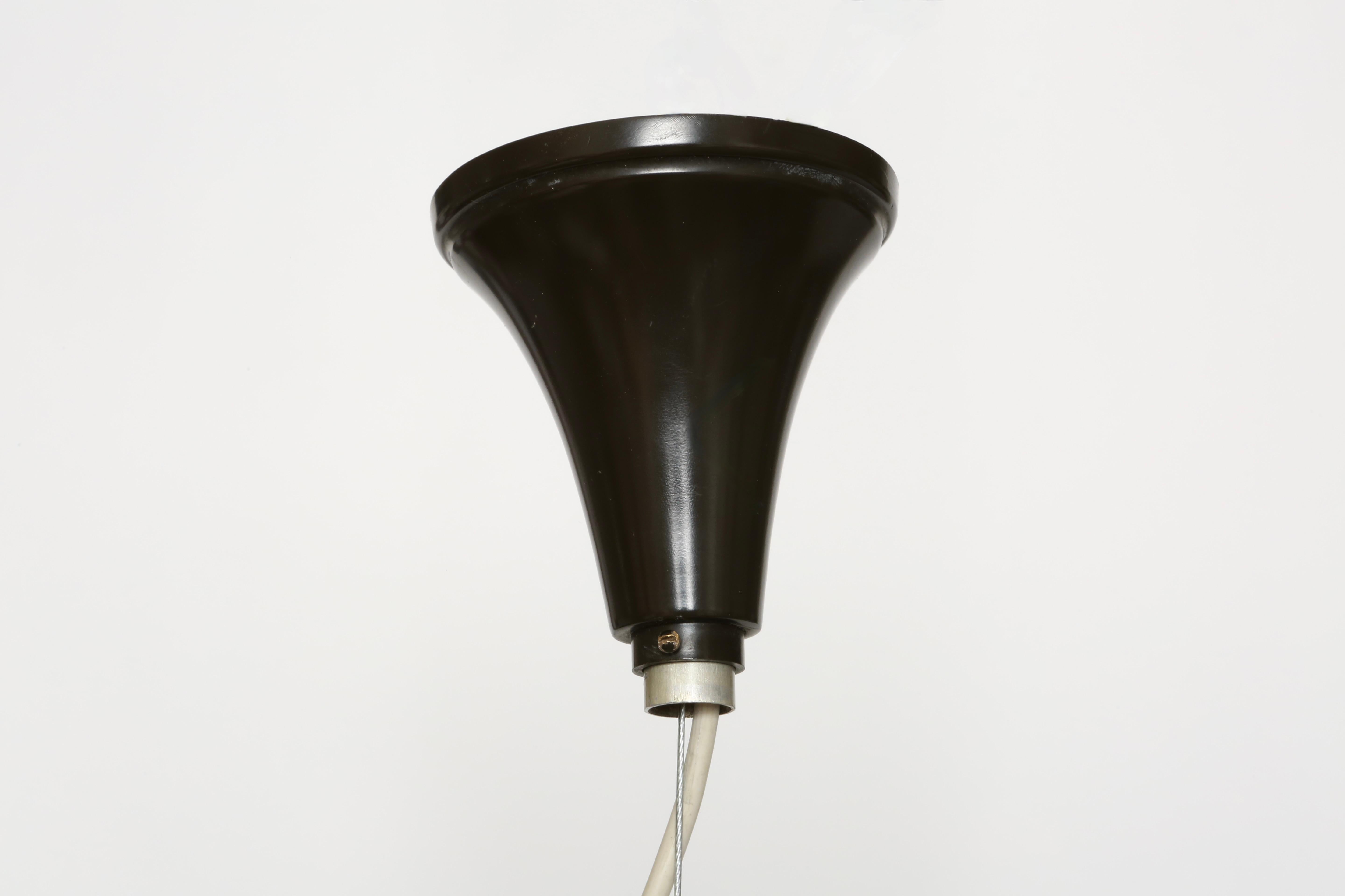 Oscar Torlasco for Lumi Milano ceiling suspension, Italy circa 1960s For Sale 4