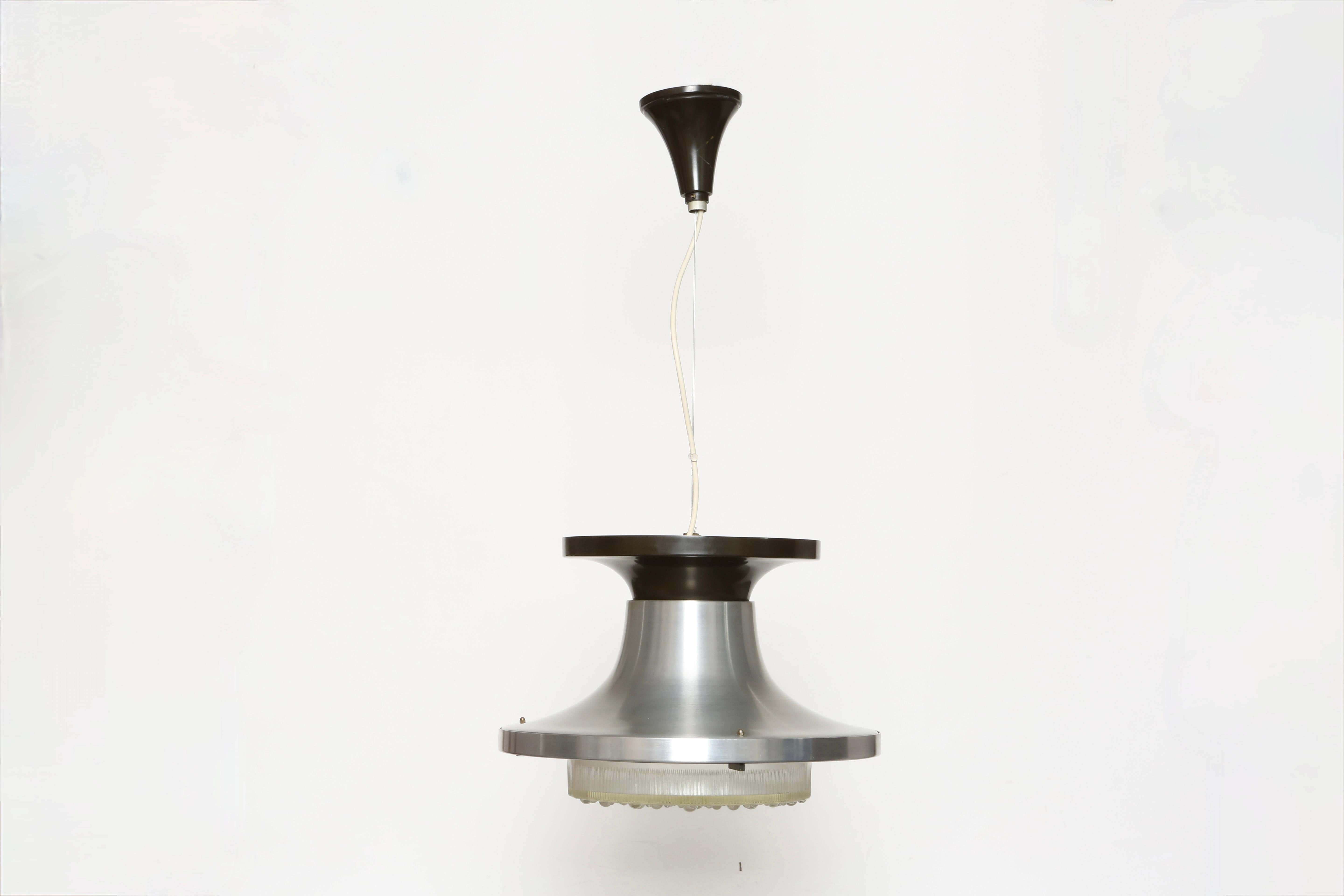 Sospensione a soffitto Oscar Torlasco per Lumi Milano, Italia circa 1960 In condizioni buone in vendita a Brooklyn, NY