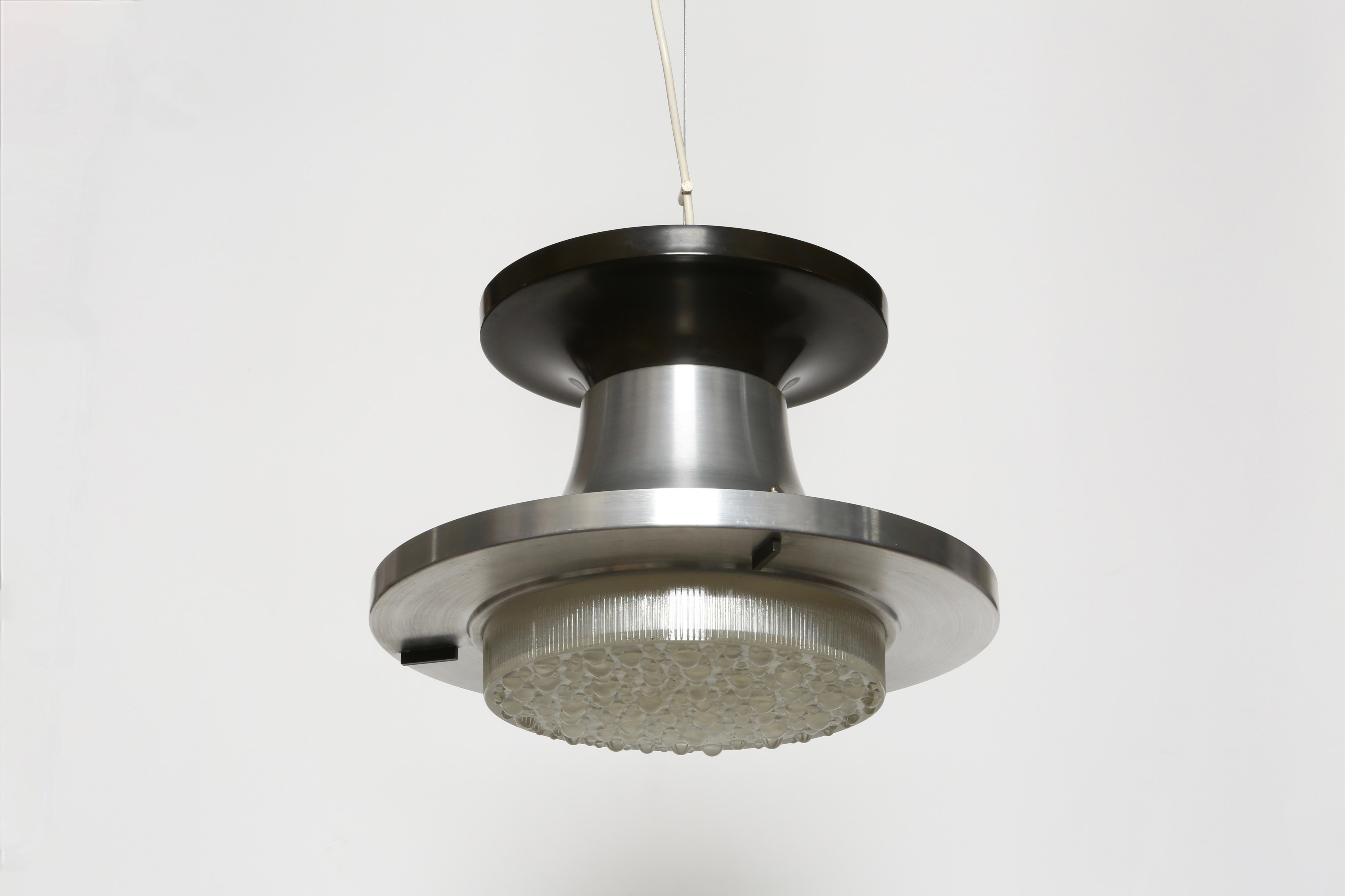 Mid-20th Century Oscar Torlasco for Lumi Milano ceiling suspension, Italy circa 1960s For Sale