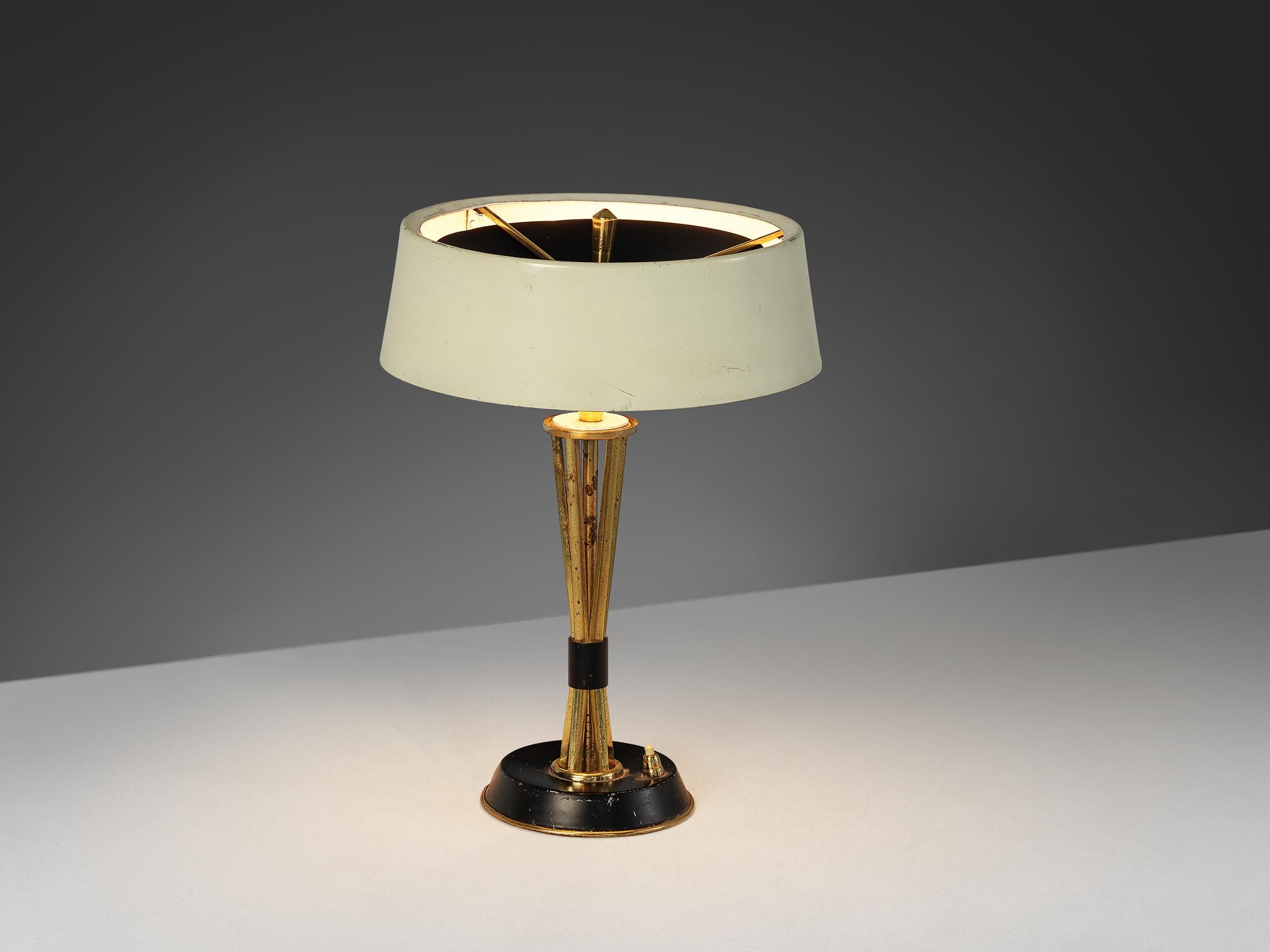 Italian Oscar Torlasco for Lumi Milano Swiveling Table Lamp  For Sale
