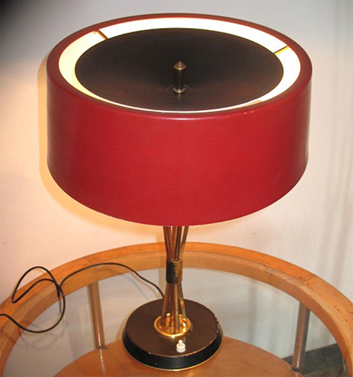 Mid-Century Modern Oscar Torlasco for Lumi Table Lamp, 1960s For Sale