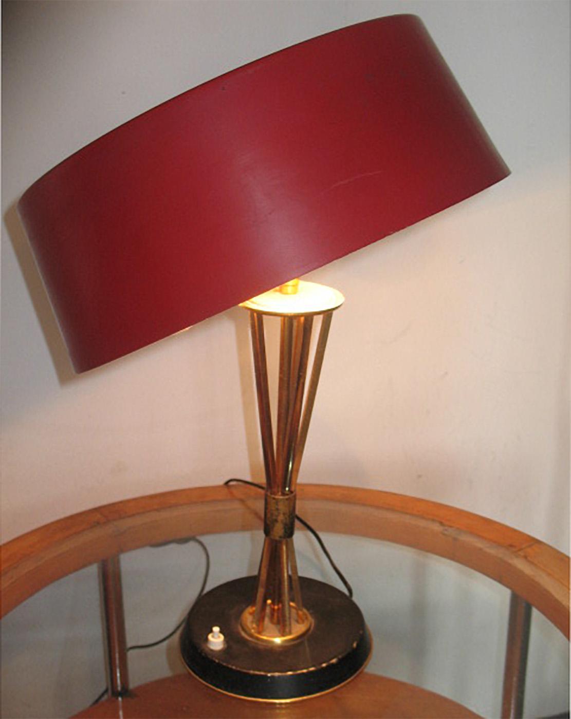 Oscar Torlasco for Lumi Table Lamp, 1960s In Fair Condition For Sale In Milano, IT