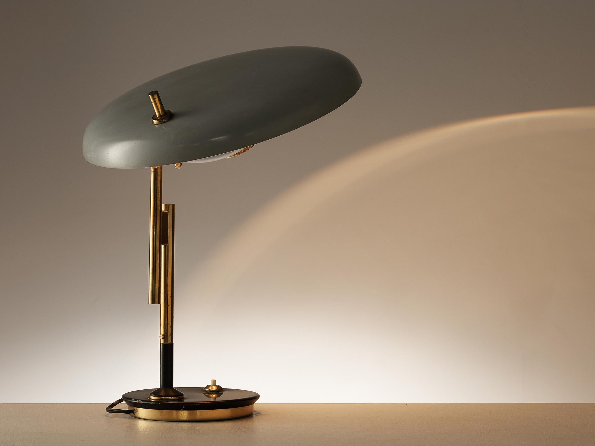 Mid-Century Modern Oscar Torlasco for Lumi Table Lamp Model '555'