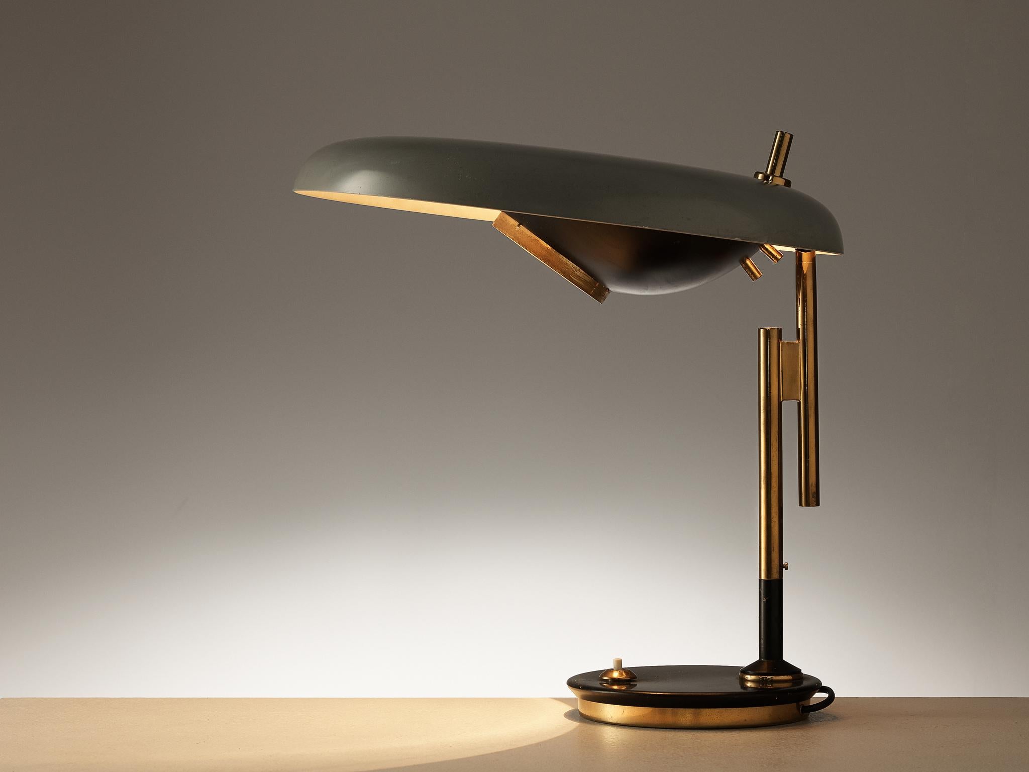 Oscar Torlasco for Lumi Table Lamp Model '555' In Good Condition In Waalwijk, NL