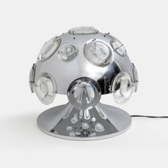 Oscar Torlasco für Stilkronen Italienische seltene große Tischlampe, 1970er Jahre