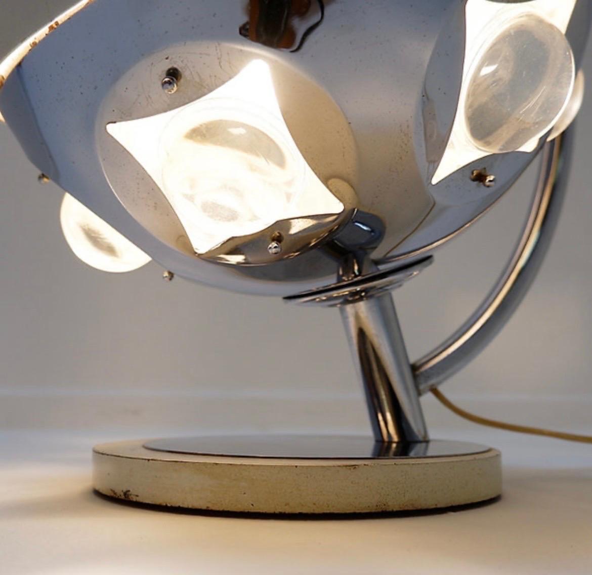 Lampe de table de l'ère spatiale Oscar Torlasco pour Stilkronen en vente 7