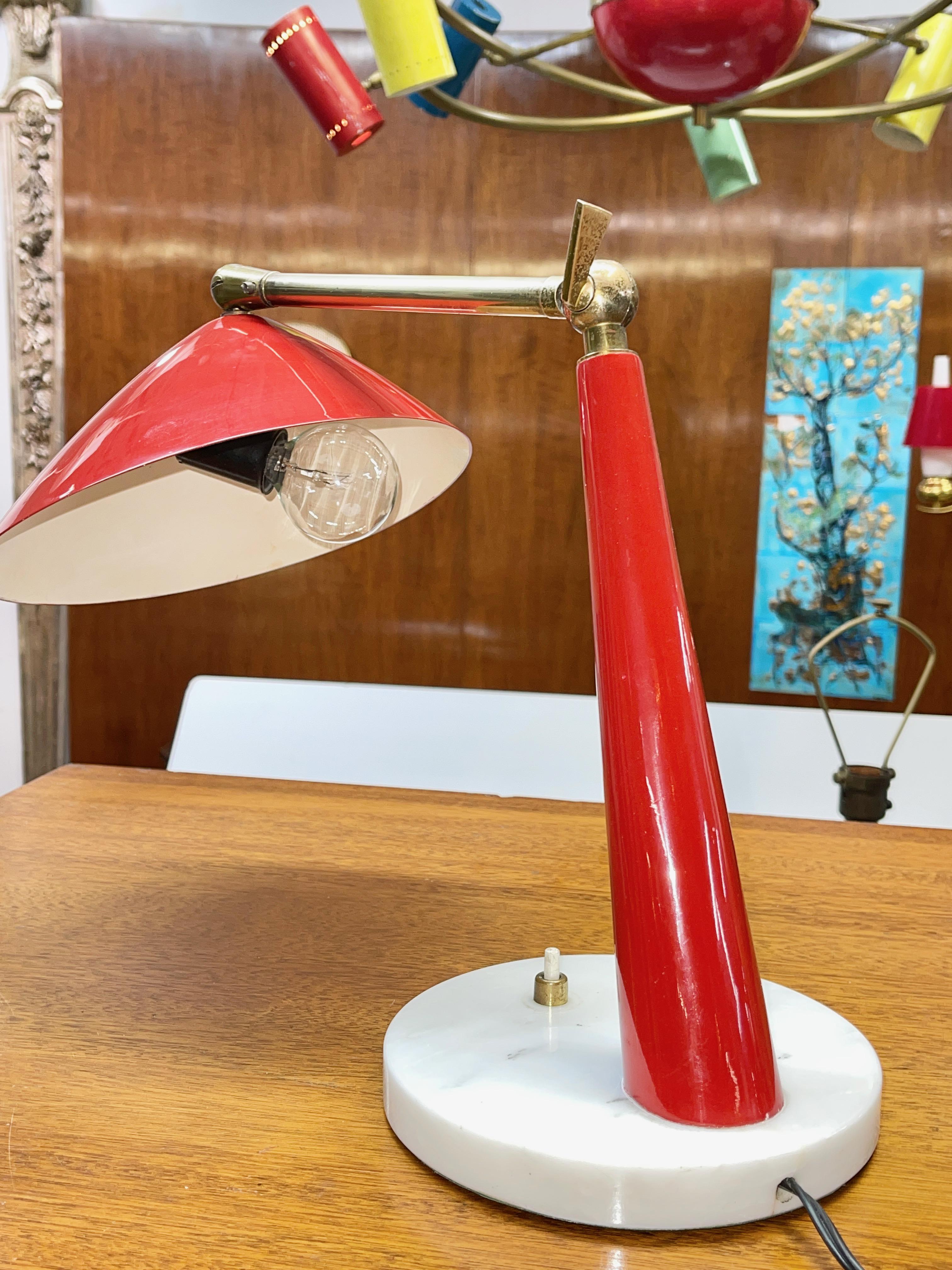 Oscar Torlasco for Stilux Desk Lamp For Sale 3