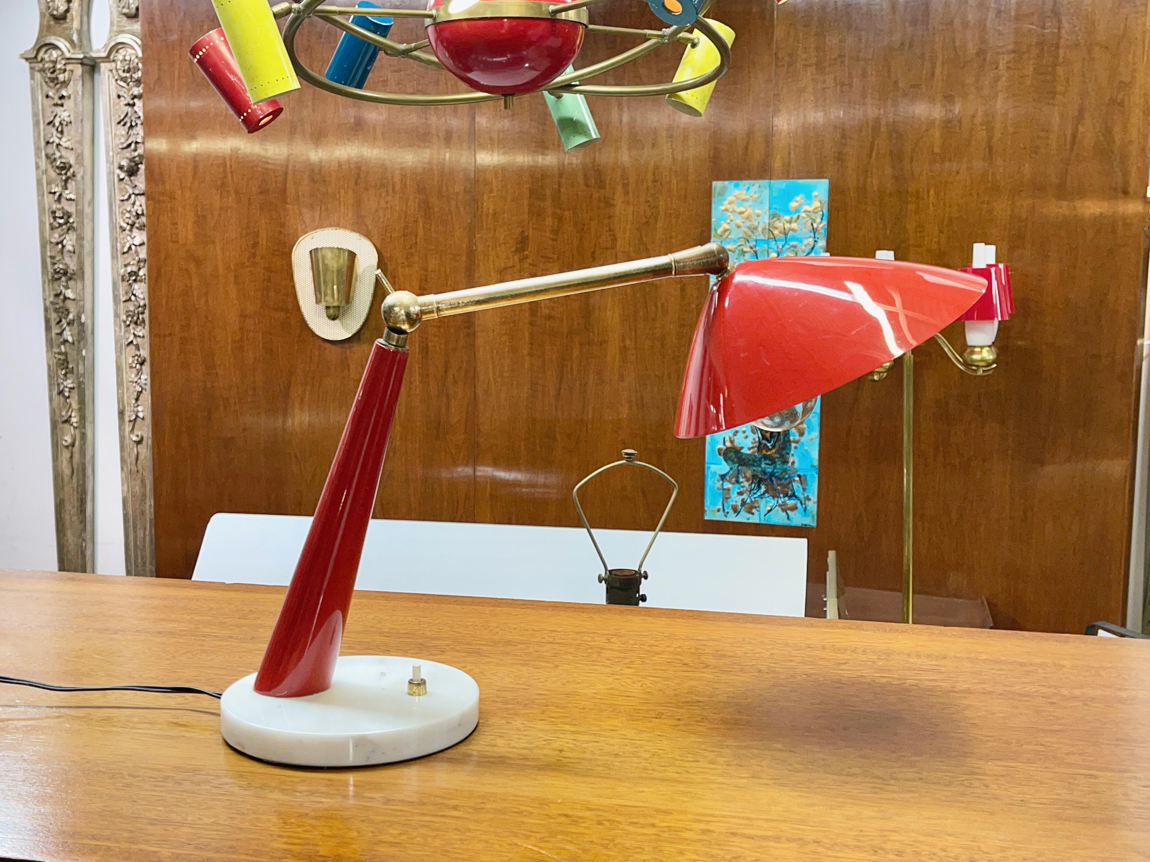 Oscar Torlasco for Stilux Desk Lamp For Sale 4