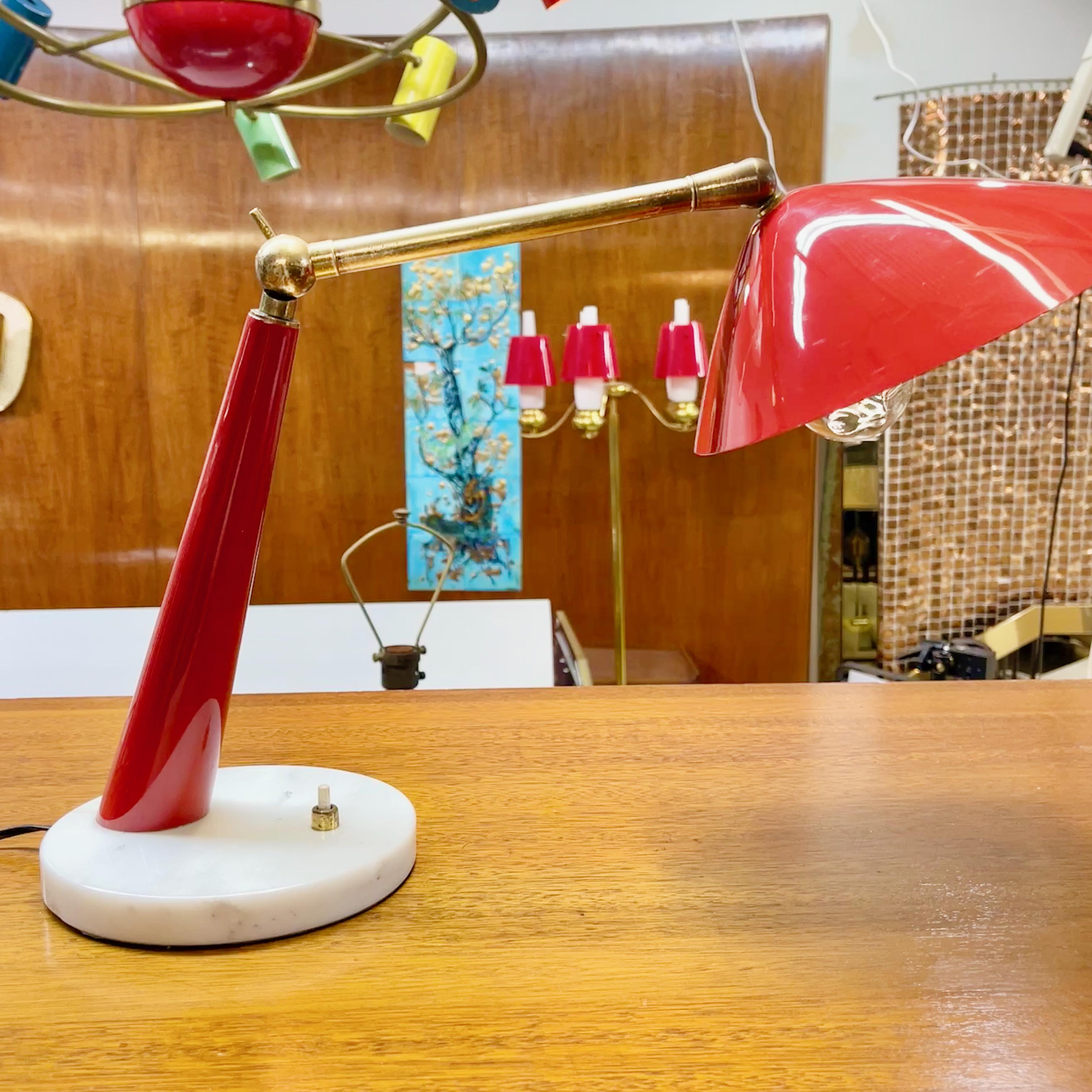 Oscar Torlasco for Stilux Desk Lamp For Sale 11