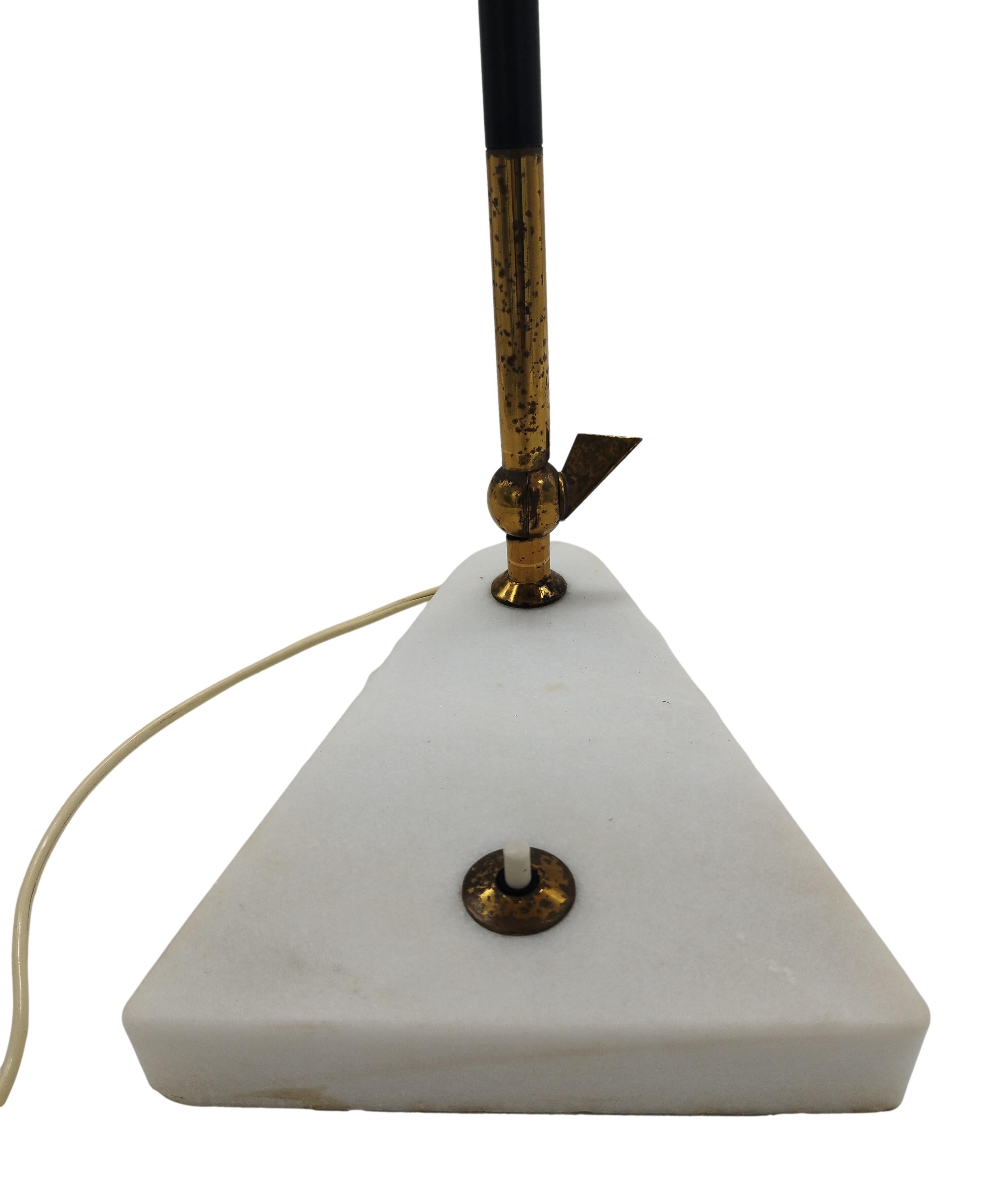 Mid-Century Modern Oscar Torlasco for Stilux Table Lamp, Italy 1950s