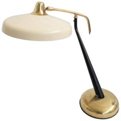 Vintage Oscar Torlasco, Lumi, 360 Degree Revolving Table Lamp