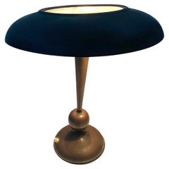 Vintage Oscar Torlasco Mid-Century Brass Table Lamp, Lumi 1950s