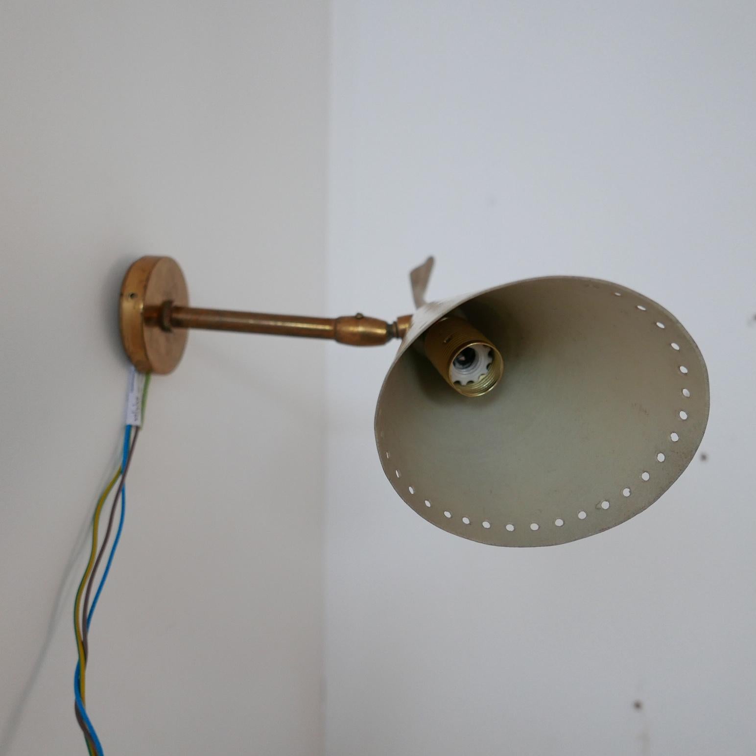 Oscar Torlasco Mid-Century Italian Wall Light for Lumen In Good Condition In London, GB