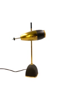 Oscar Torlasco, Mod. 577 Lámpara de mesa / escritorio, Lumi Milán, Italia, 1960