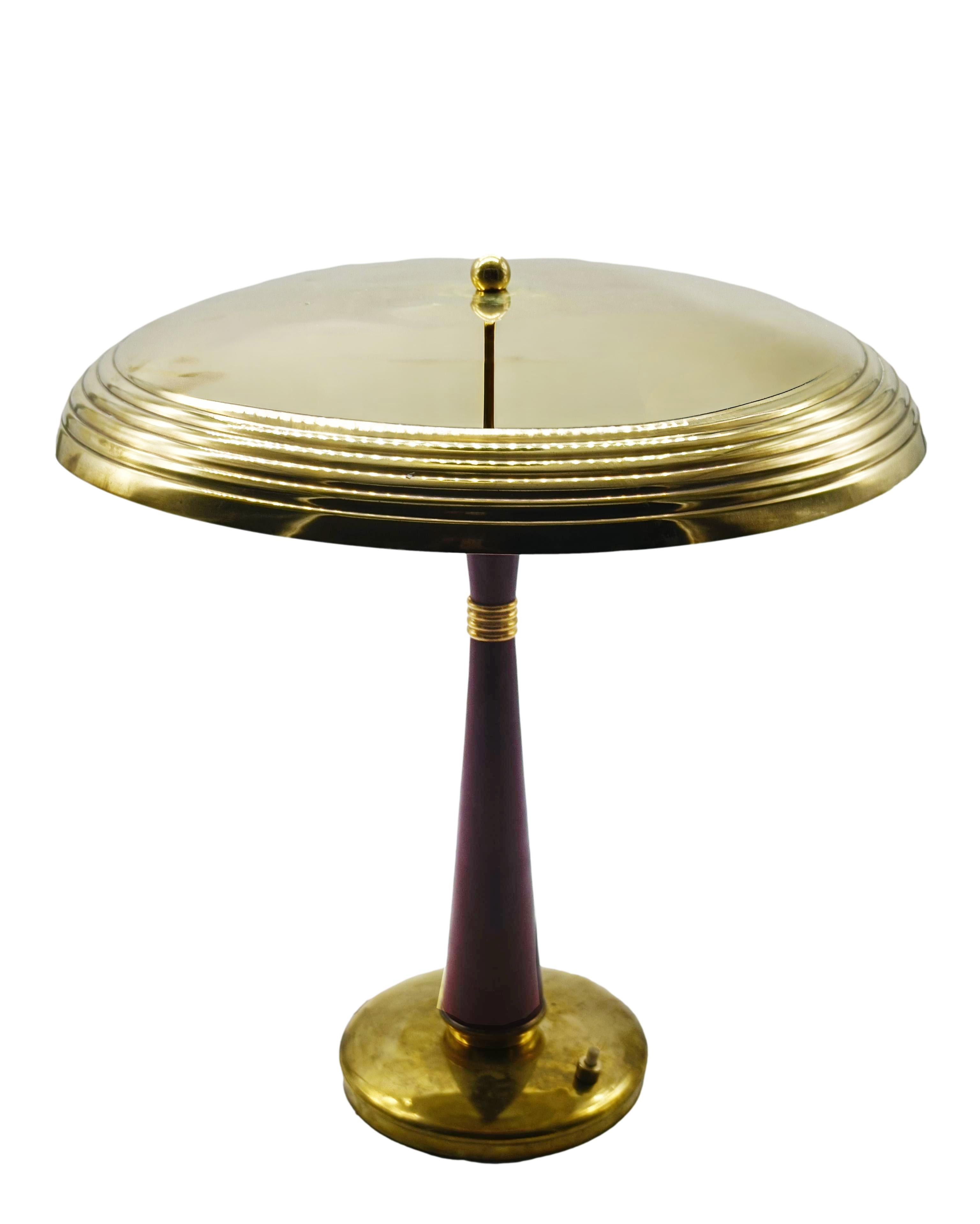 Italian Oscar Torlasco per Lumi Lampada da Tavolo Mod.338, Italia 1960s For Sale