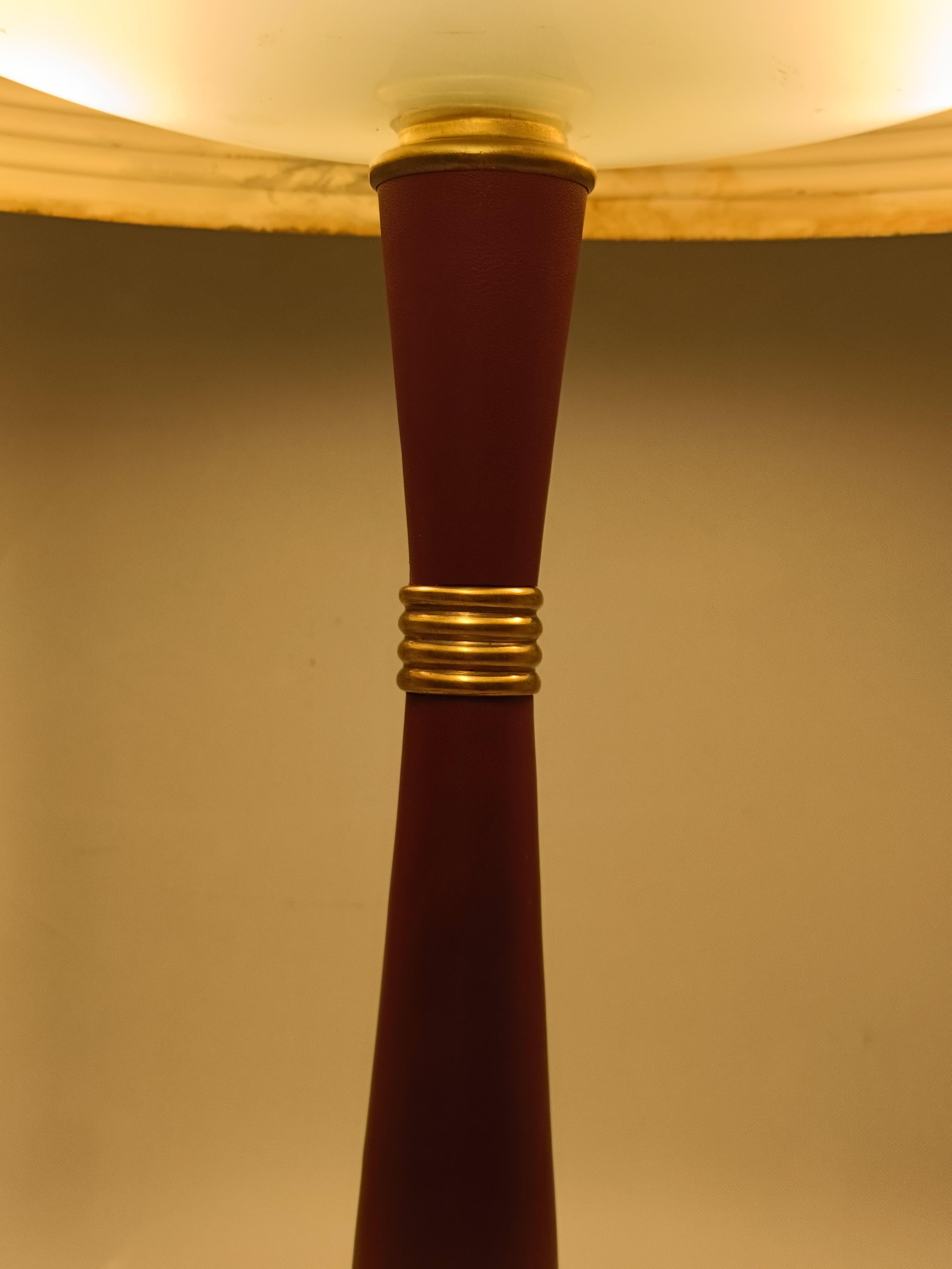 Mid-20th Century Oscar Torlasco per Lumi Lampada da Tavolo Mod.338, Italia 1960s For Sale