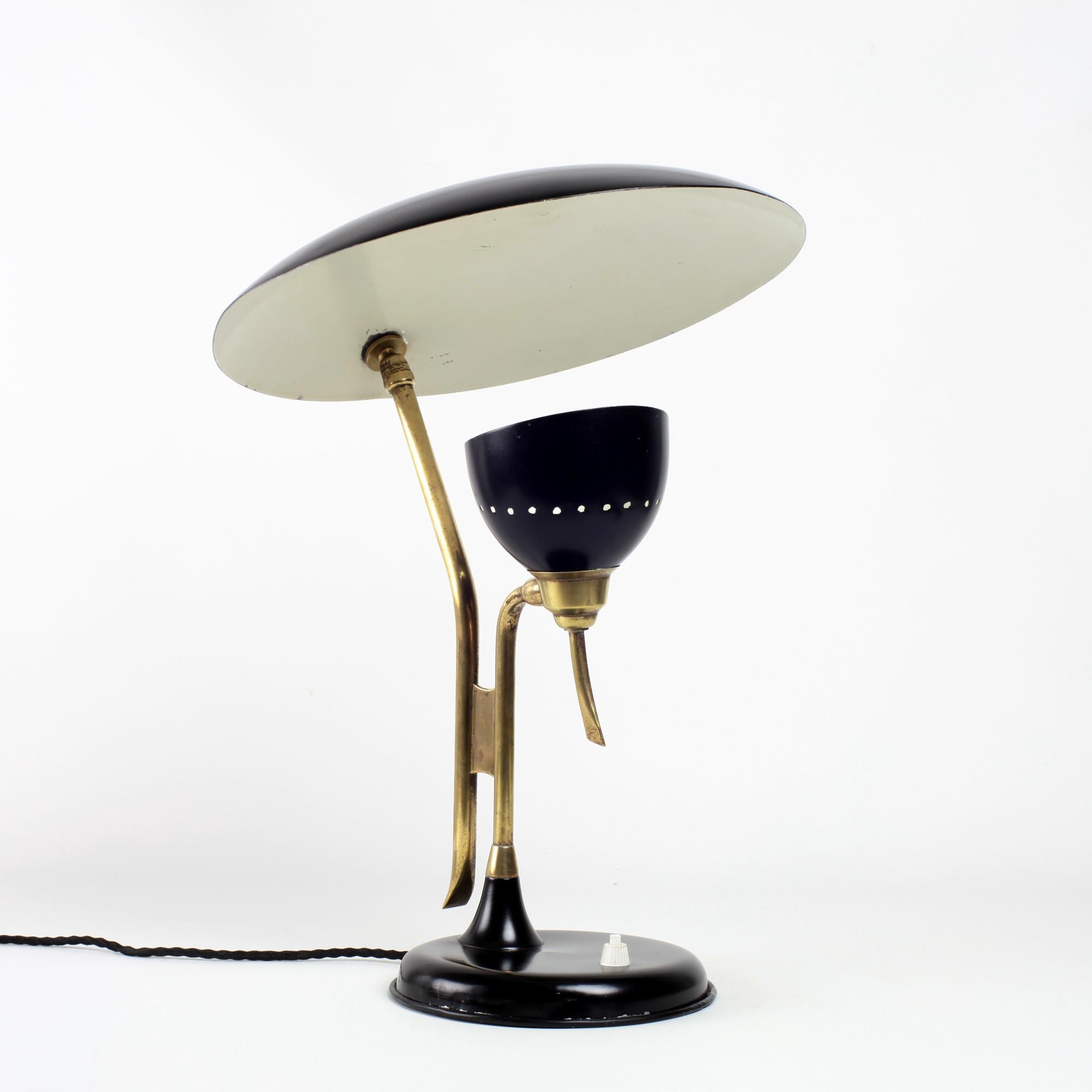 Italian Oscar Torlasco Table Lamp by Lumi Italy 1950's