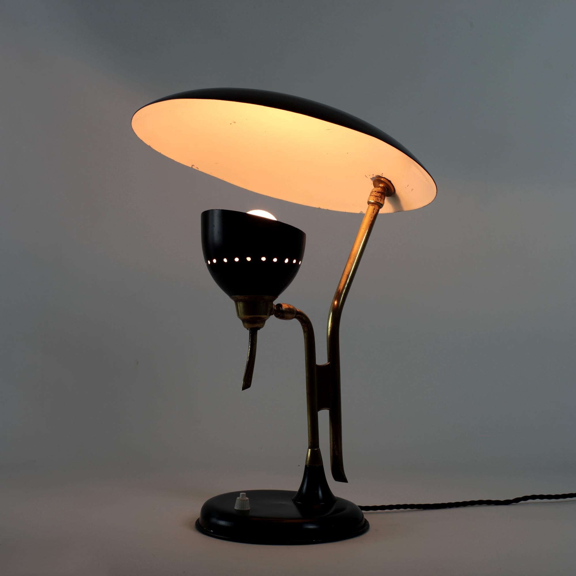 Oscar Torlasco Table Lamp by Lumi Italy 1950's 1