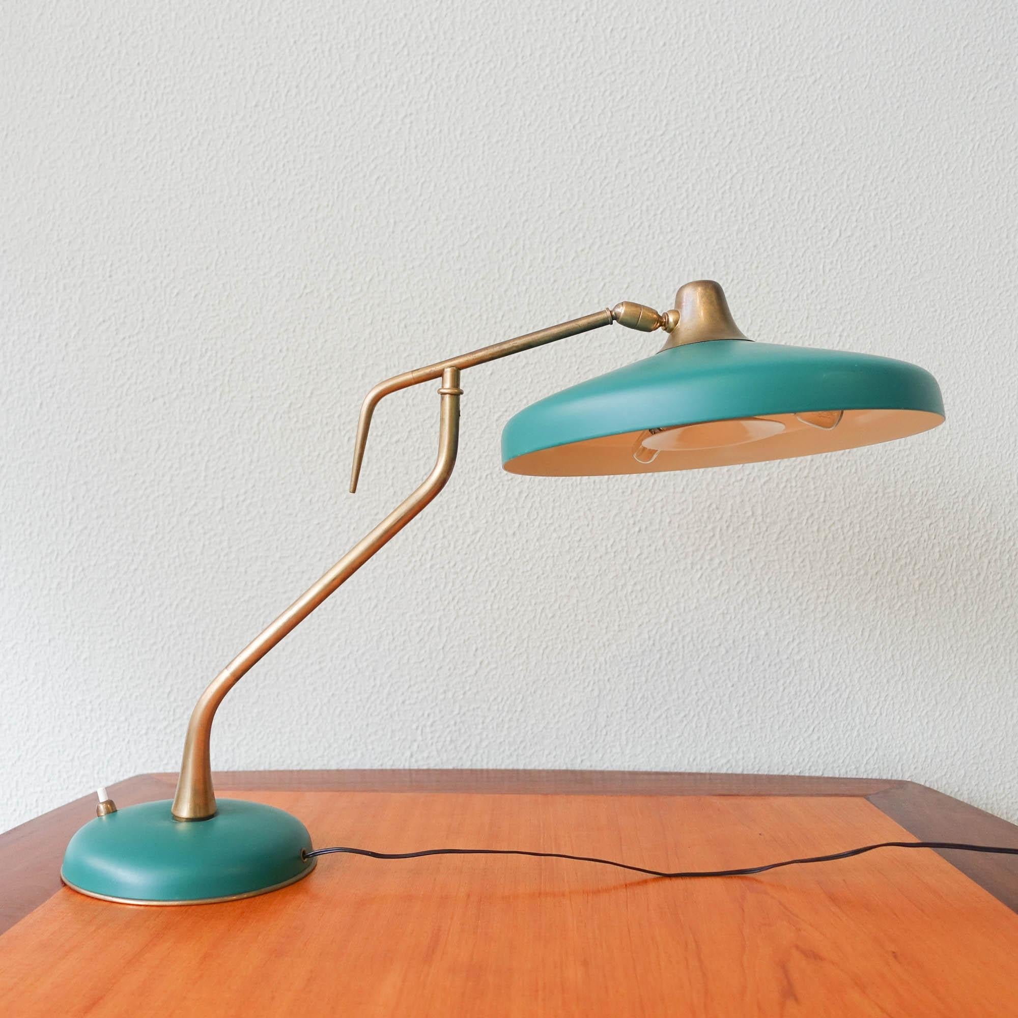 Oscar Torlasco Table Lamp for LUMI Milano, 1950's 4