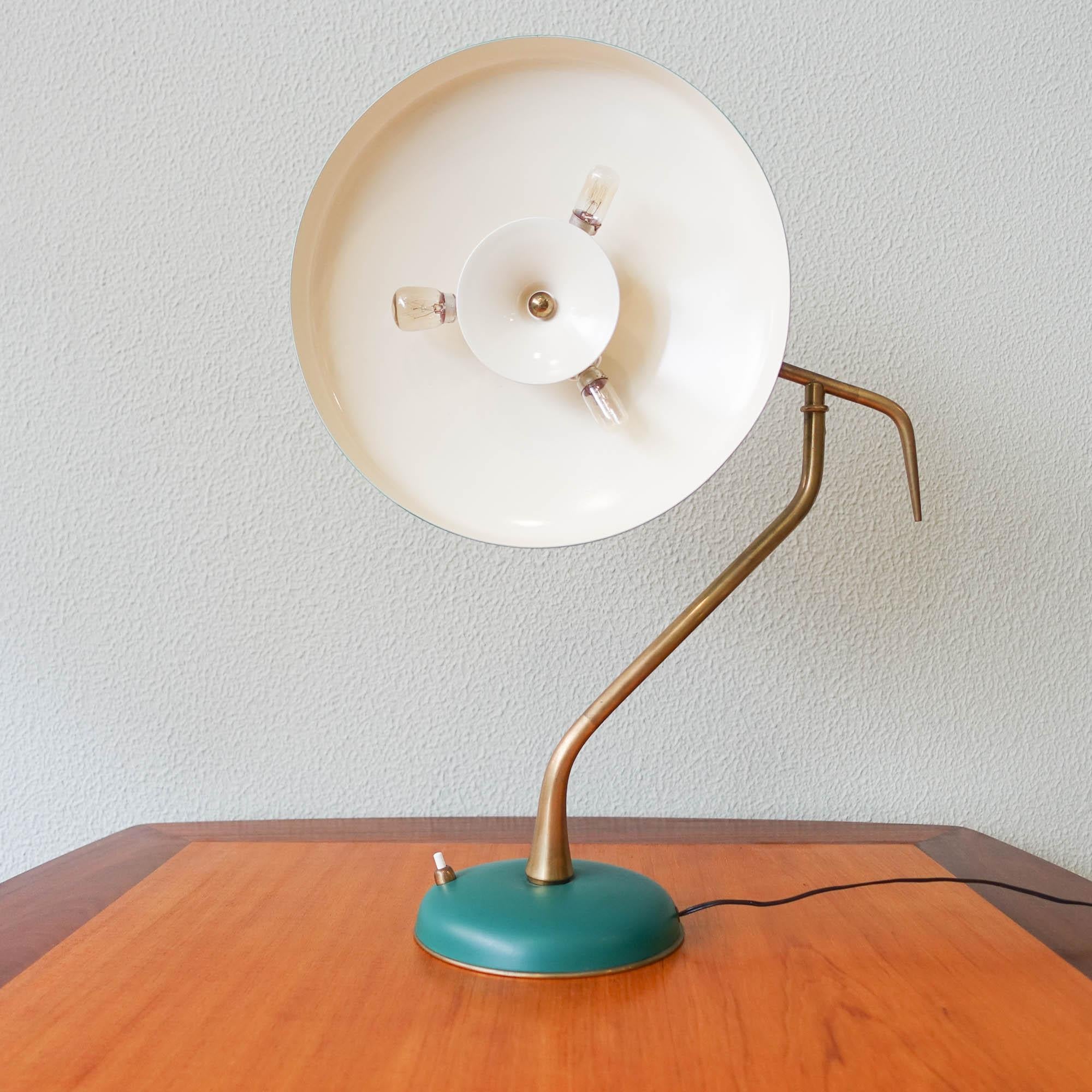 Oscar Torlasco Table Lamp for LUMI Milano, 1950's In Good Condition In Lisboa, PT