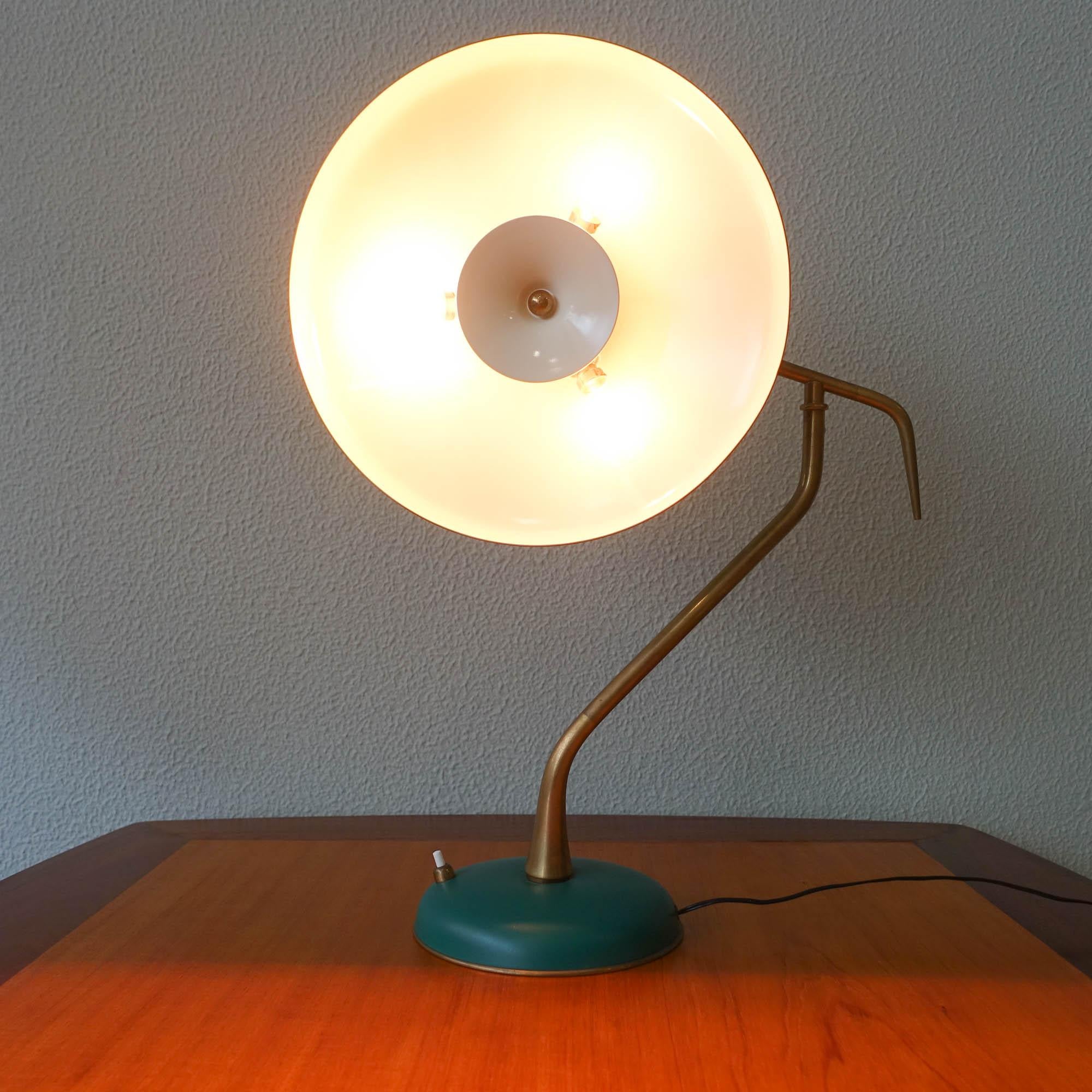 Mid-20th Century Oscar Torlasco Table Lamp for LUMI Milano, 1950's