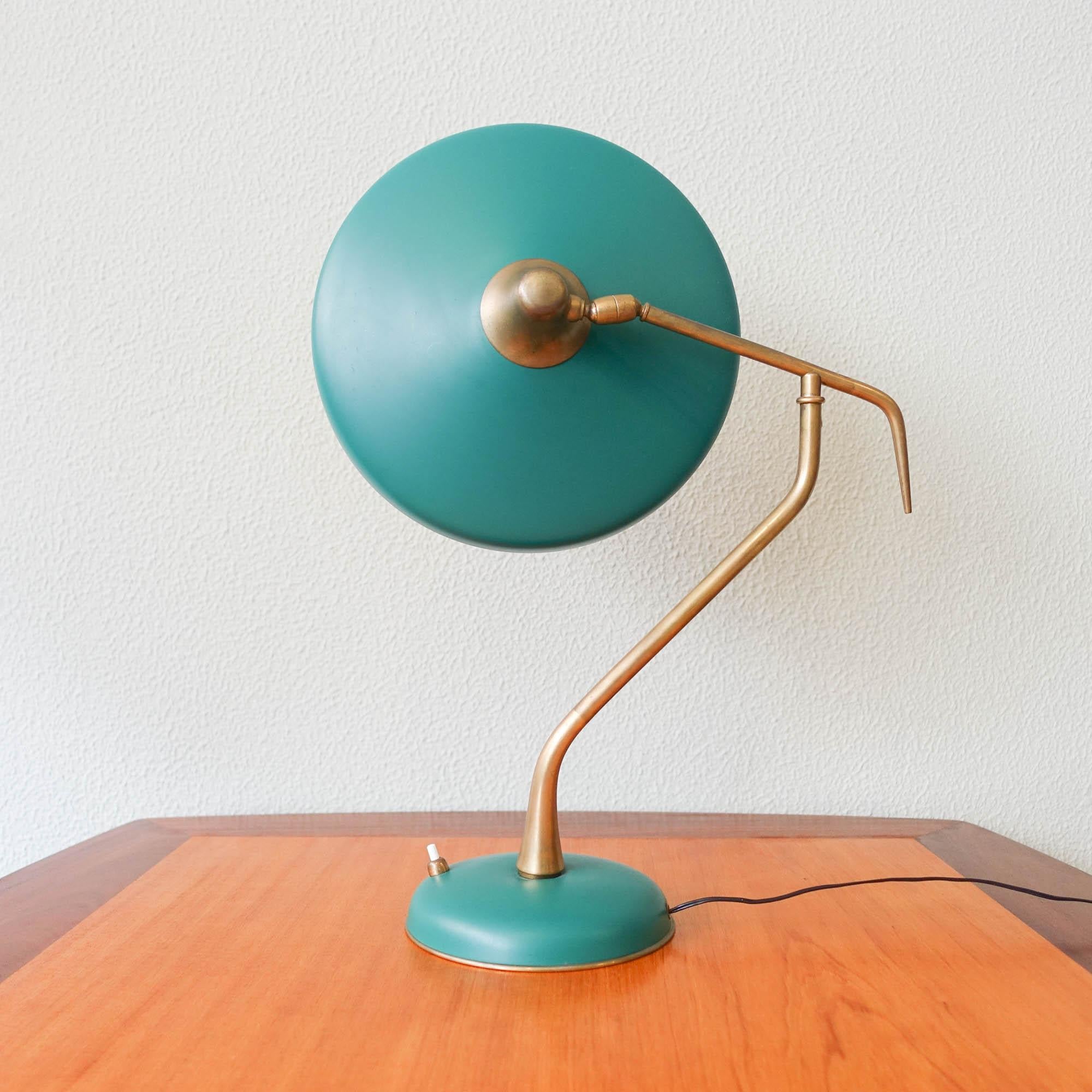 Metal Oscar Torlasco Table Lamp for LUMI Milano, 1950's
