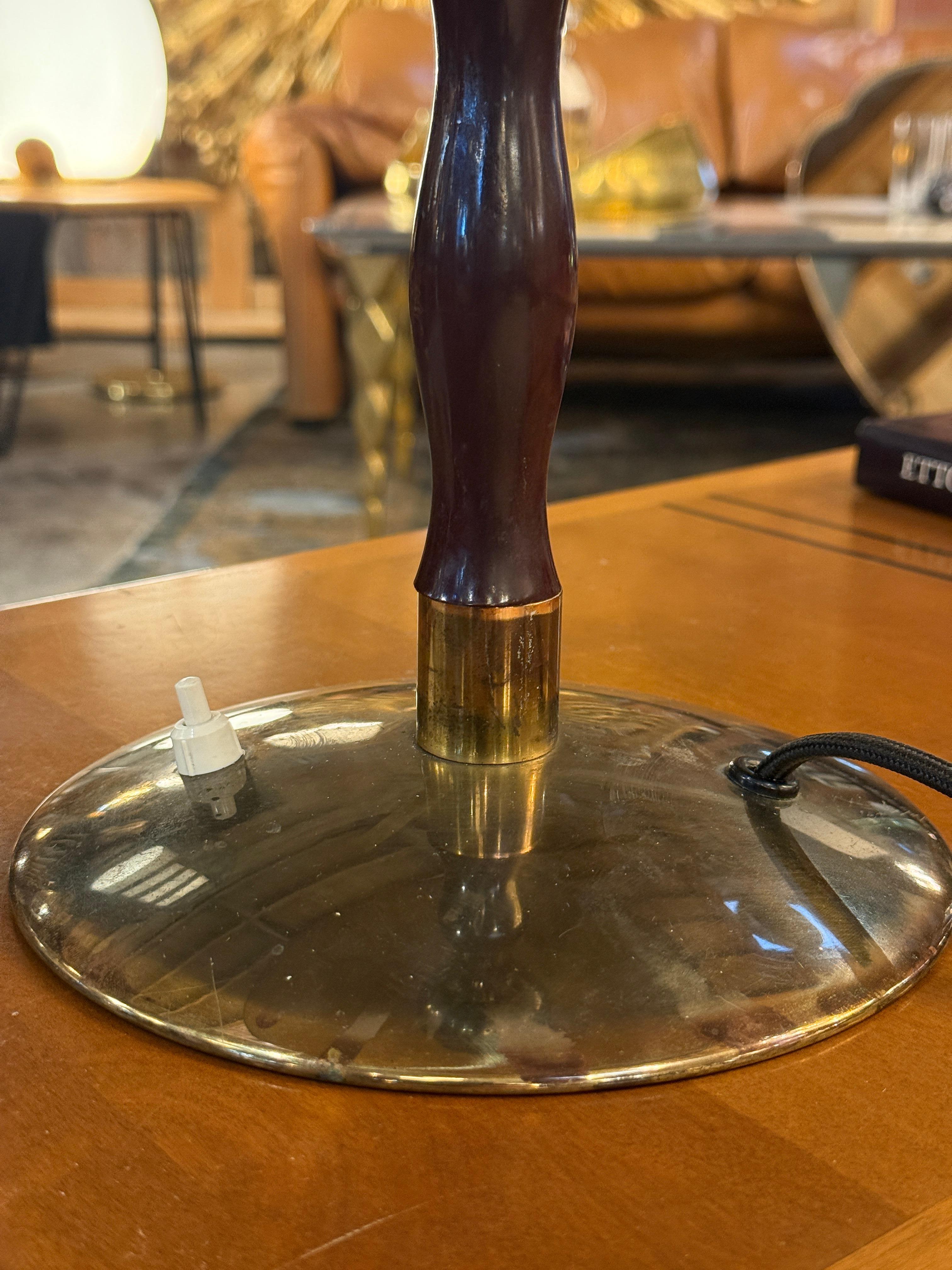 Lampe de table Oscar Torlasco, Italie 1960 Bon état - En vente à Los Angeles, CA