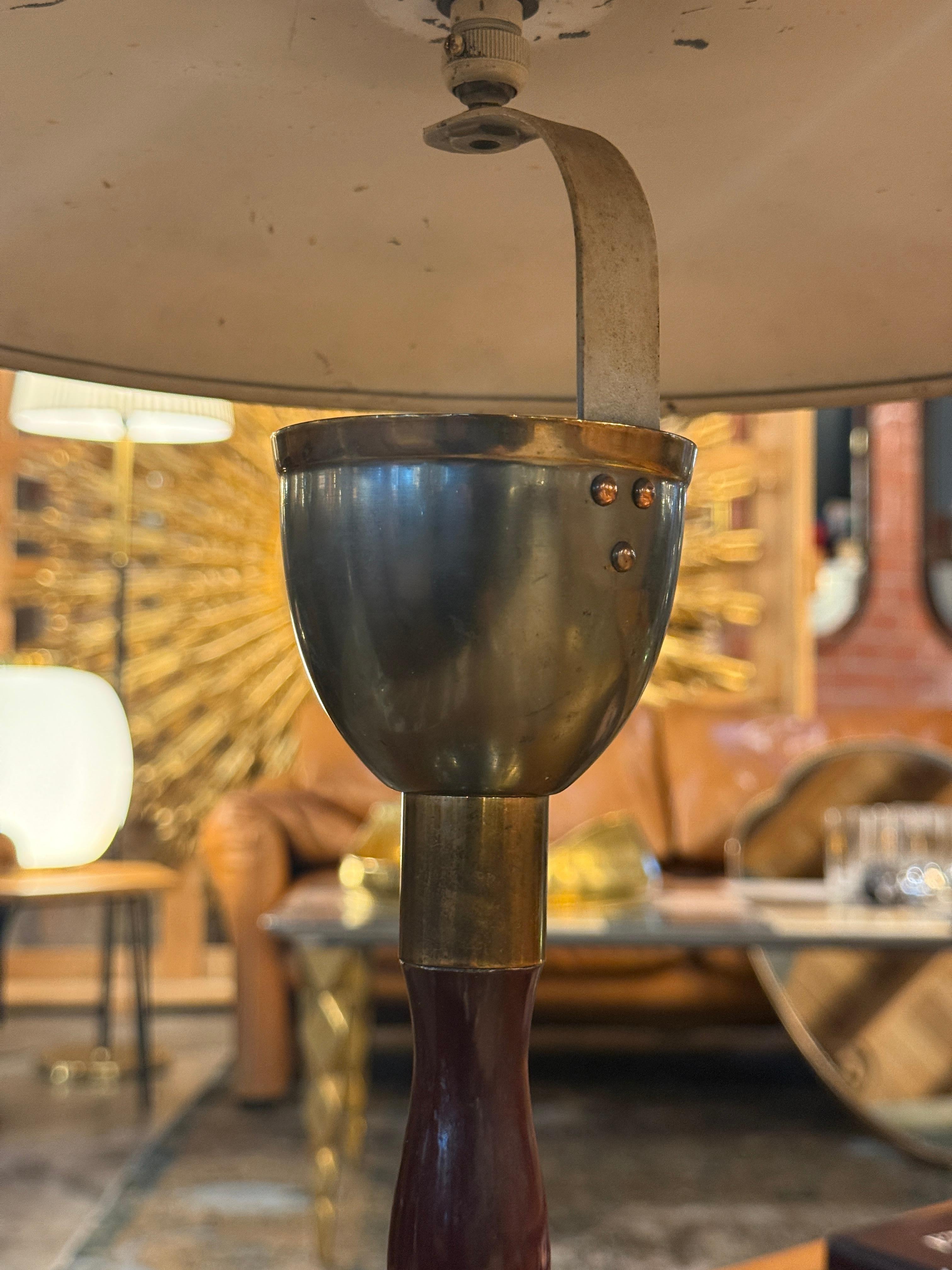 Milieu du XXe siècle Lampe de table Oscar Torlasco, Italie 1960 en vente