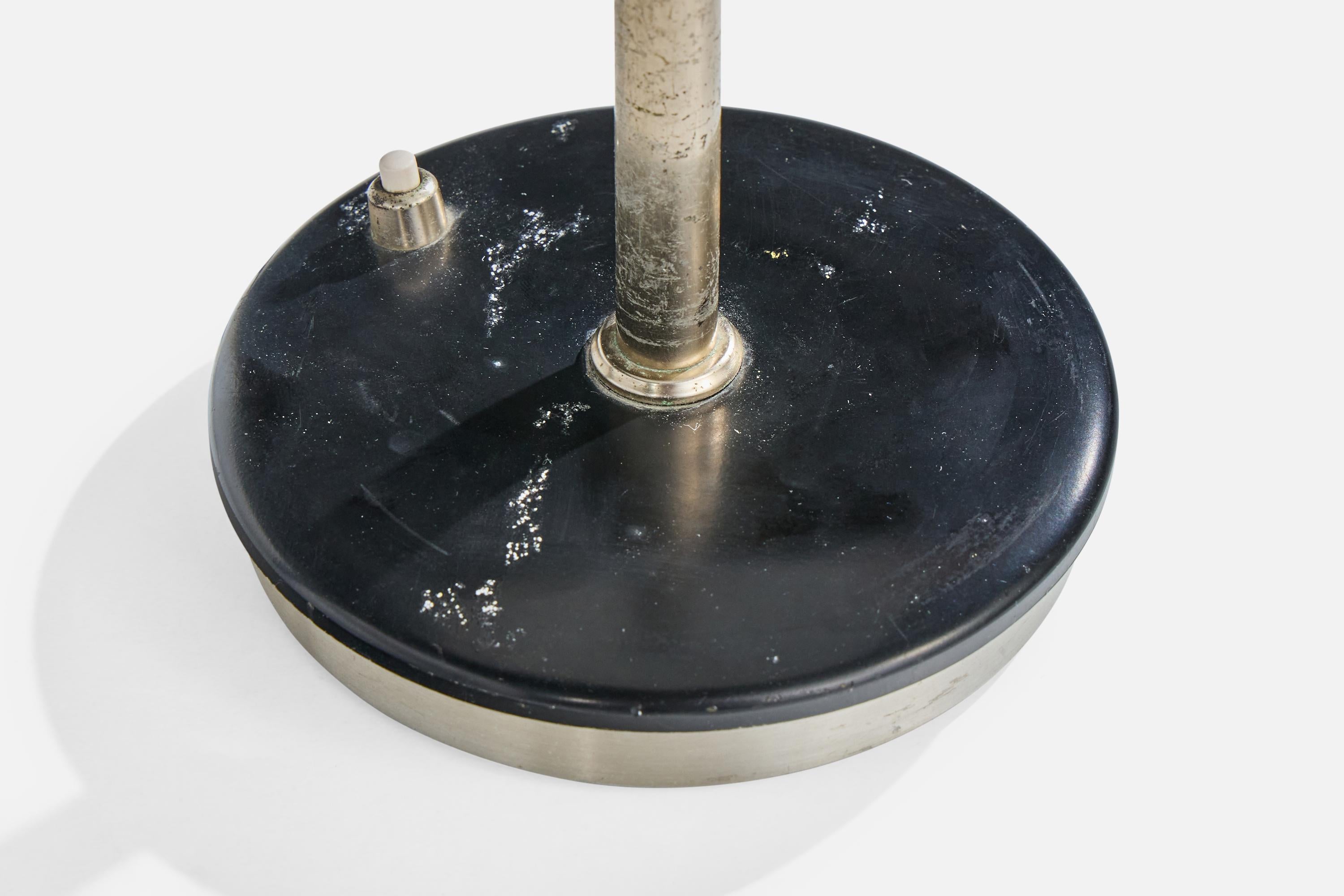 Oscar Torlasco, Lámpara de mesa, Metal, Aluminio, Vidrio, Italia, A�ños 60 en venta 6