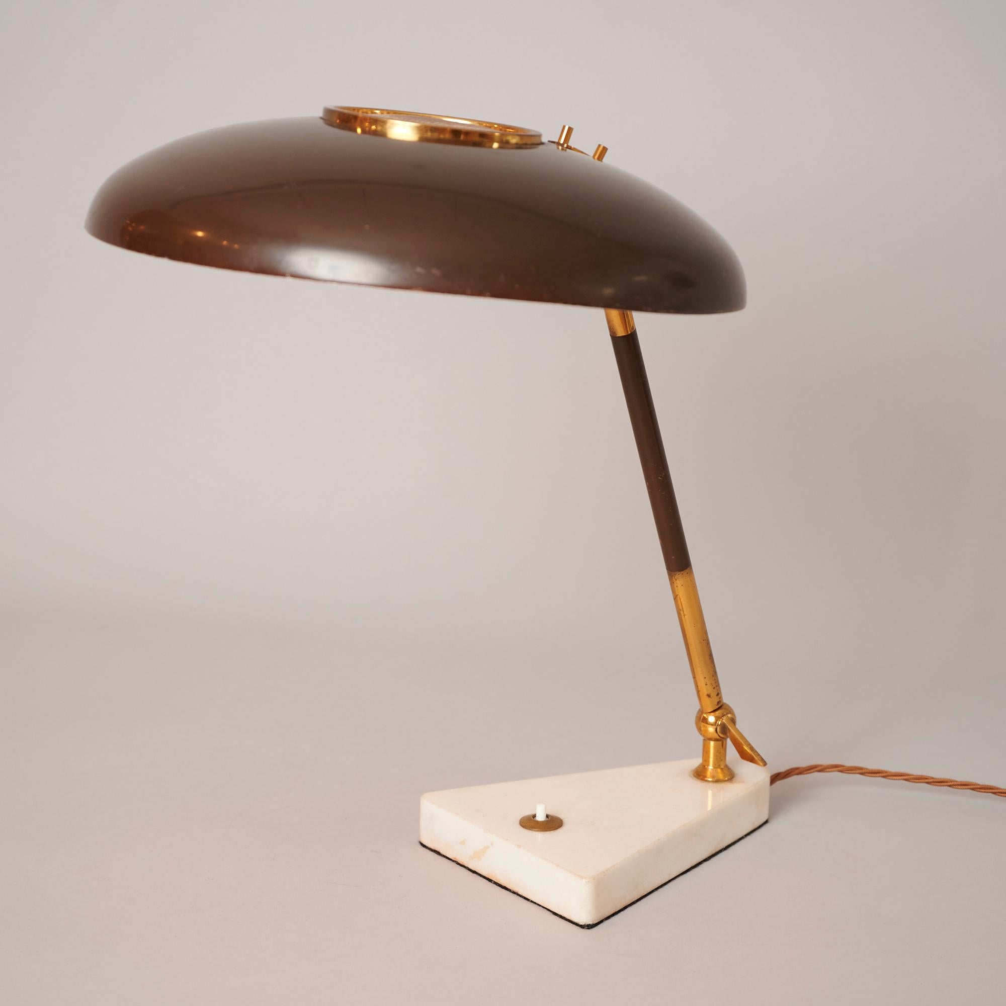 Mid-Century Modern Oscar Torlasco Table Light For Sale