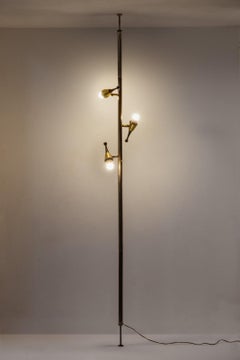 Oscar Torlasco Tension Pole Lamp for Lumi, 1970s