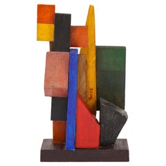 Sculpture abstraite d'Oscar Troneck, France, vers 1950, signée « Troneck »